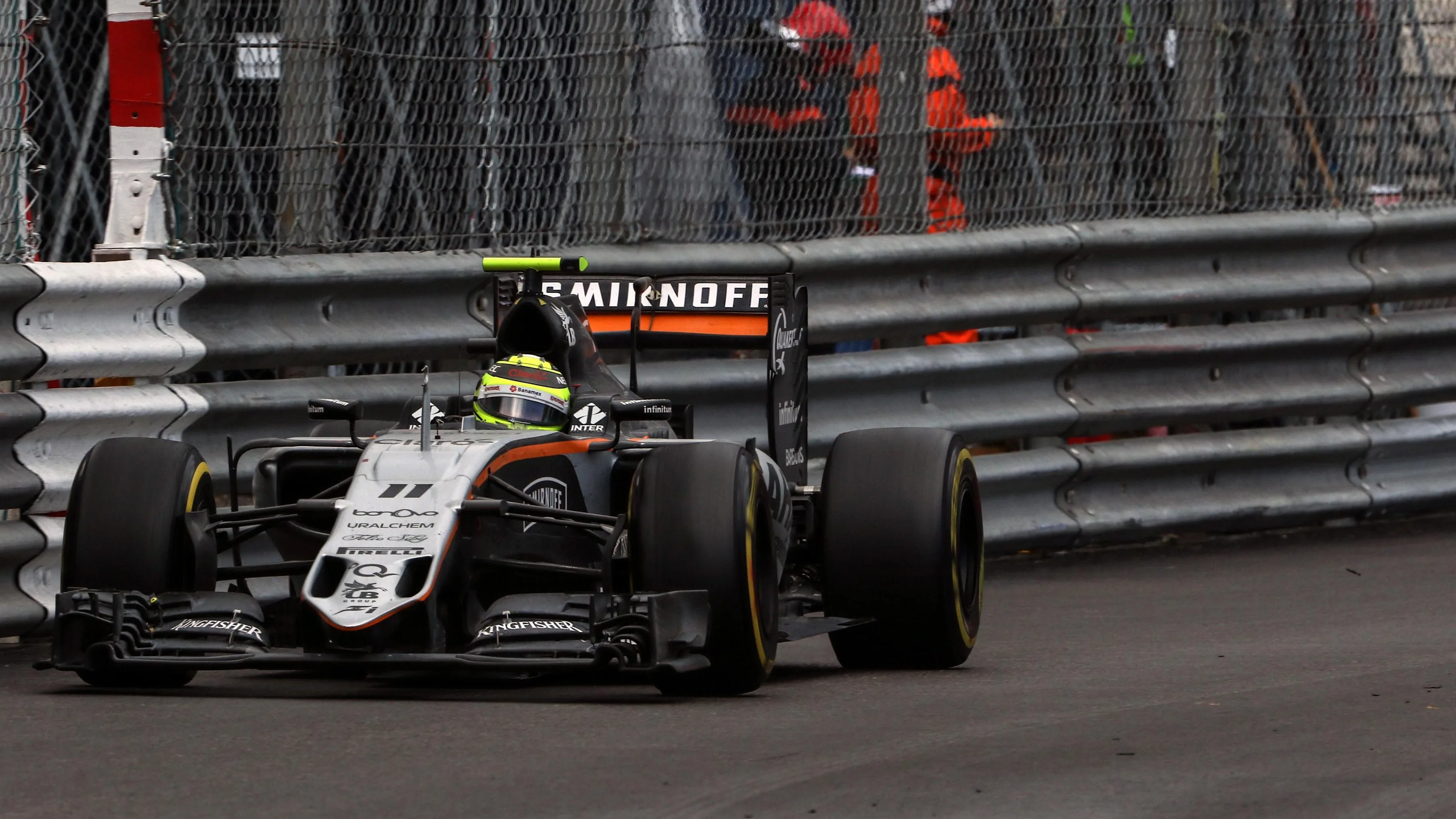 Sergio Perez (MEX) Force India VJM09 at Formula One World Championship, Rd6, Monaco Grand Prix,