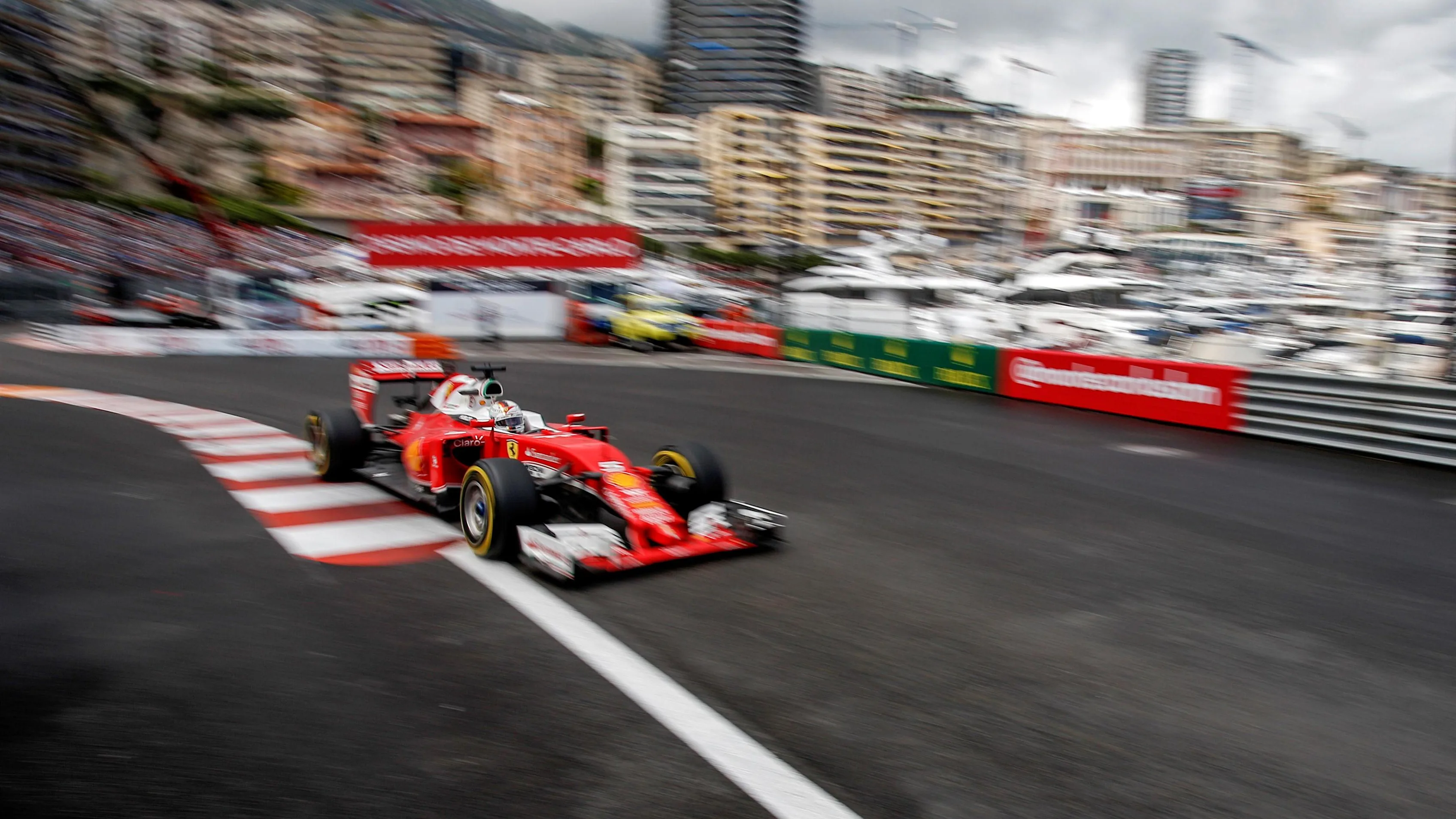Sebastian Vettel (GER) Ferrari SF16-H at Formula One World Championship, Rd6, Monaco Grand Prix,