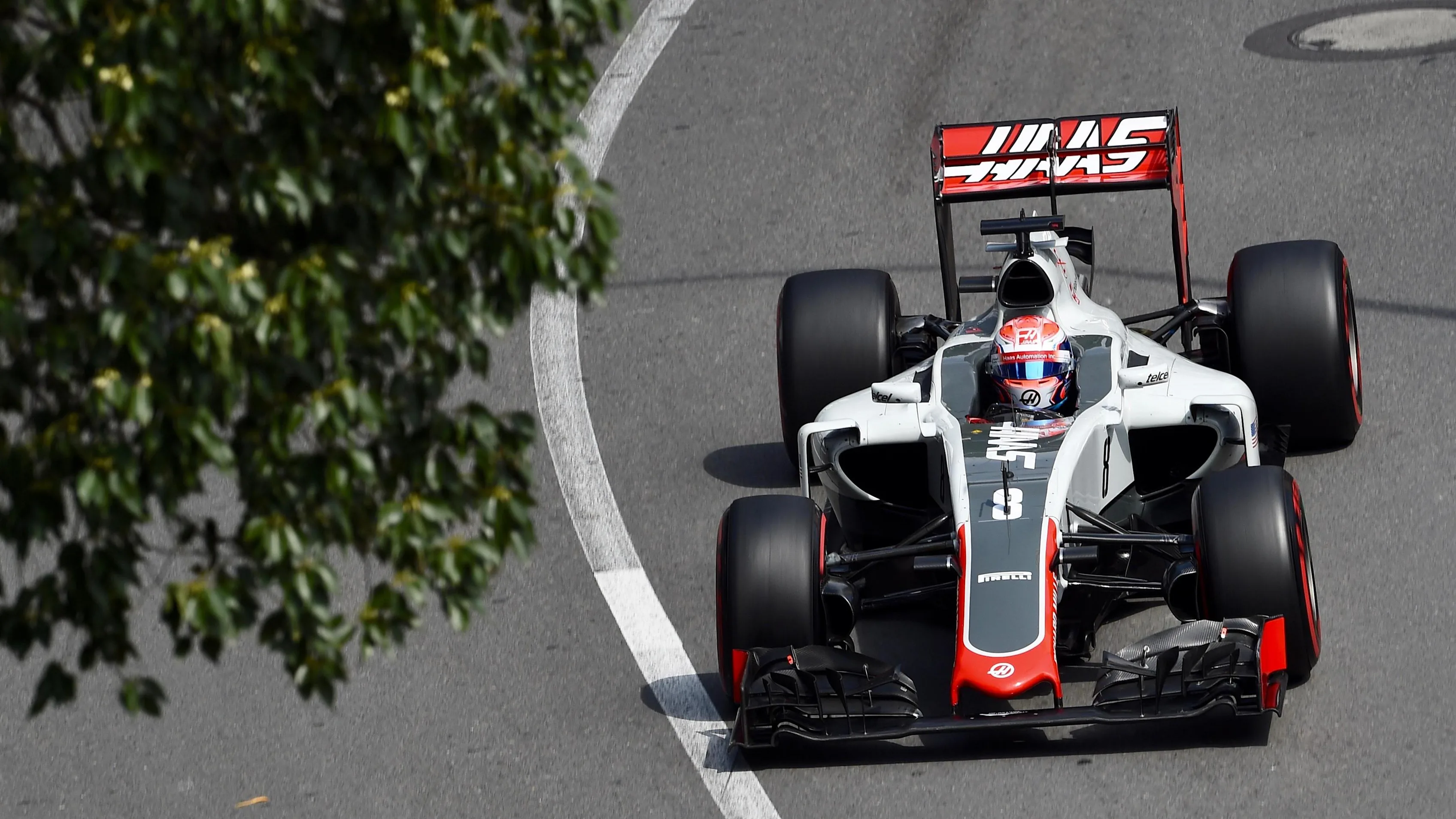 Romain Grosjean (FRA) Haas VF-16 at Formula One World Championship, Rd6, Monaco Grand Prix,
