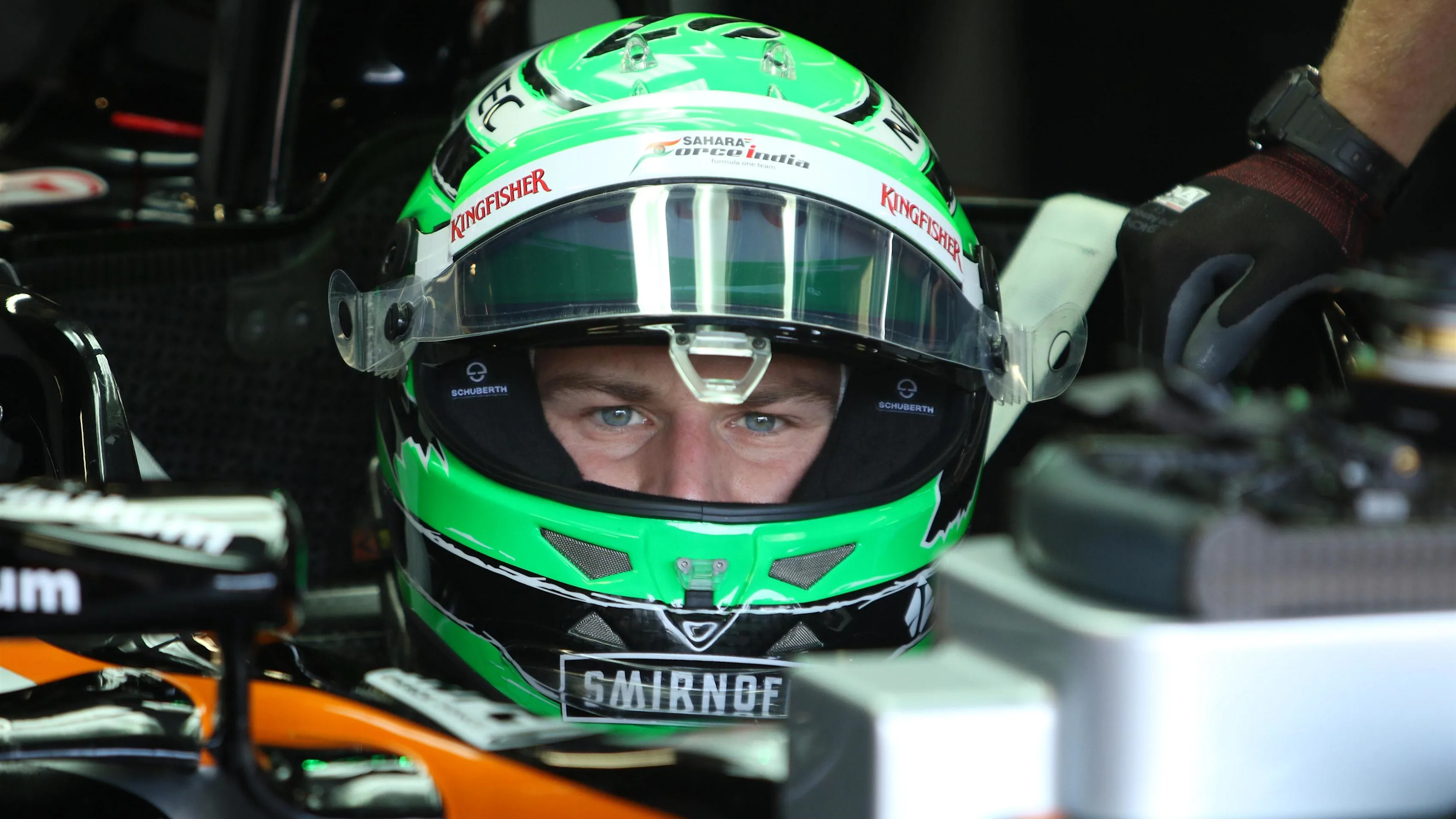 Nico Hulkenberg (GER) Force India F1 at Formula One World Championship, Rd6, Monaco Grand Prix, Practice, Monte-Carlo, Monaco, Thursday 26 May 2016. © Sutton Images