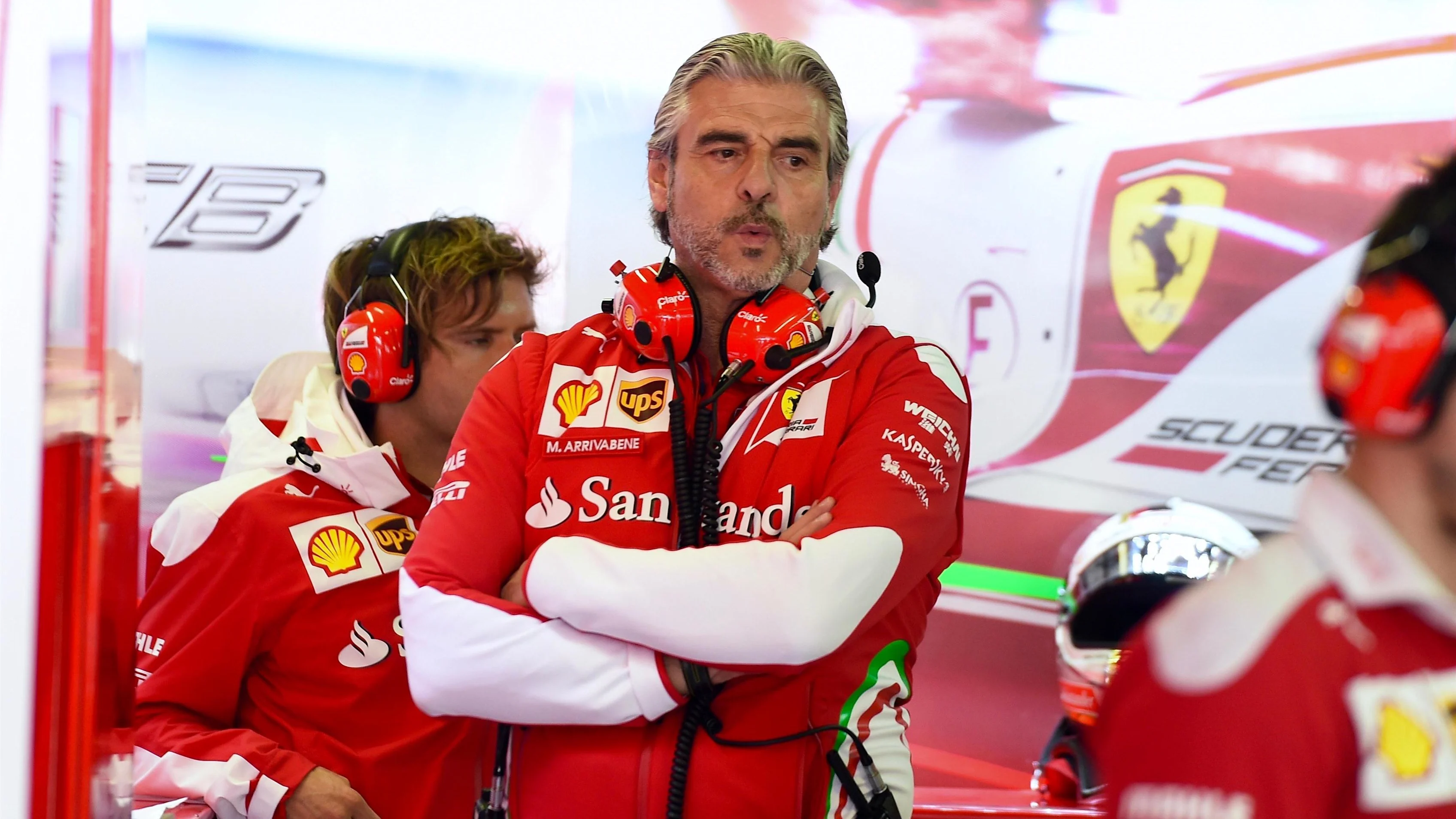Maurizio Arrivabene (ITA) Ferrari Team Principal at Formula One World Championship, Rd4, Russian