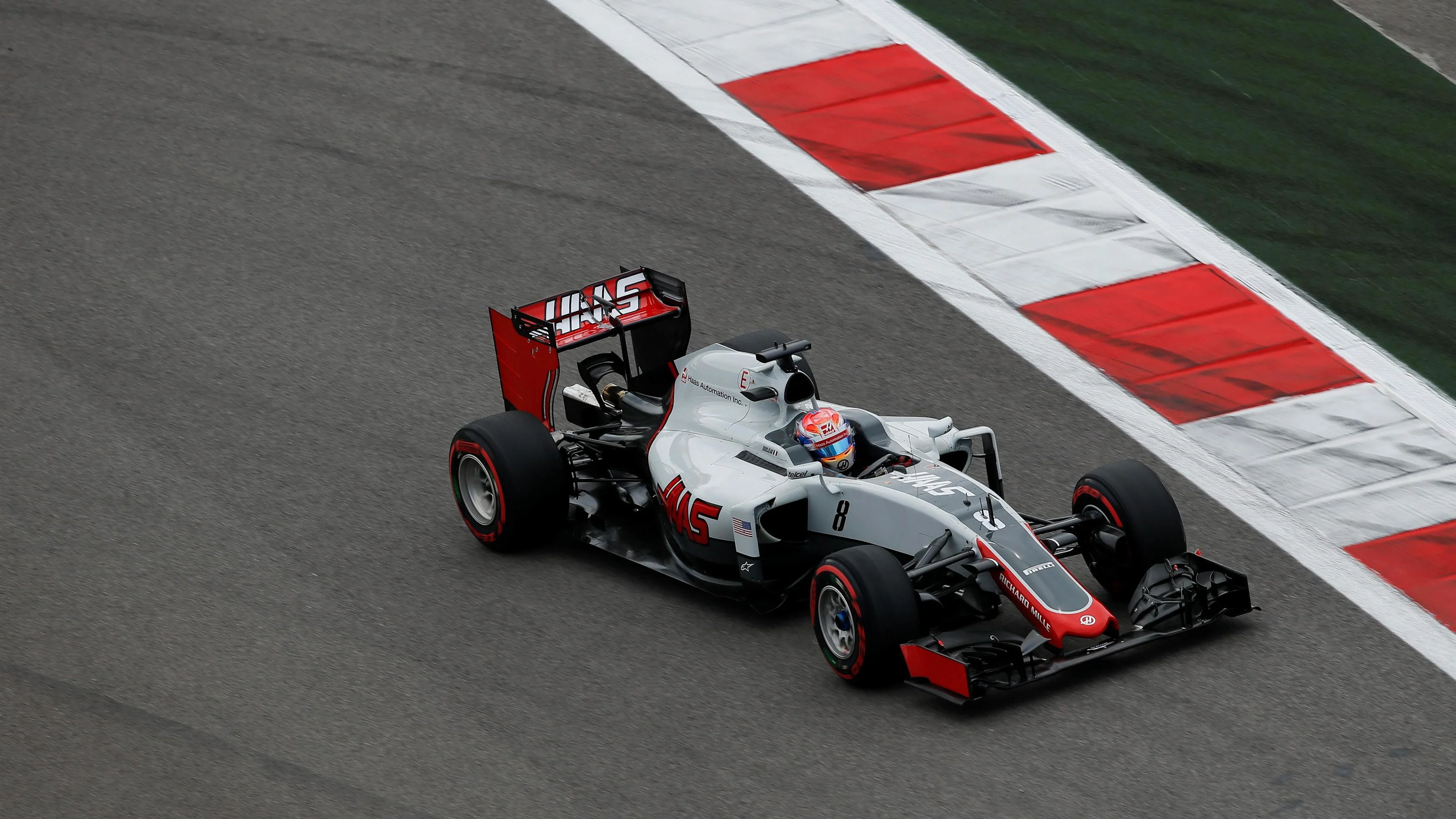 Romain Grosjean (FRA) Haas VF-16 at Formula One World Championship, Rd4, Russian Grand Prix,
