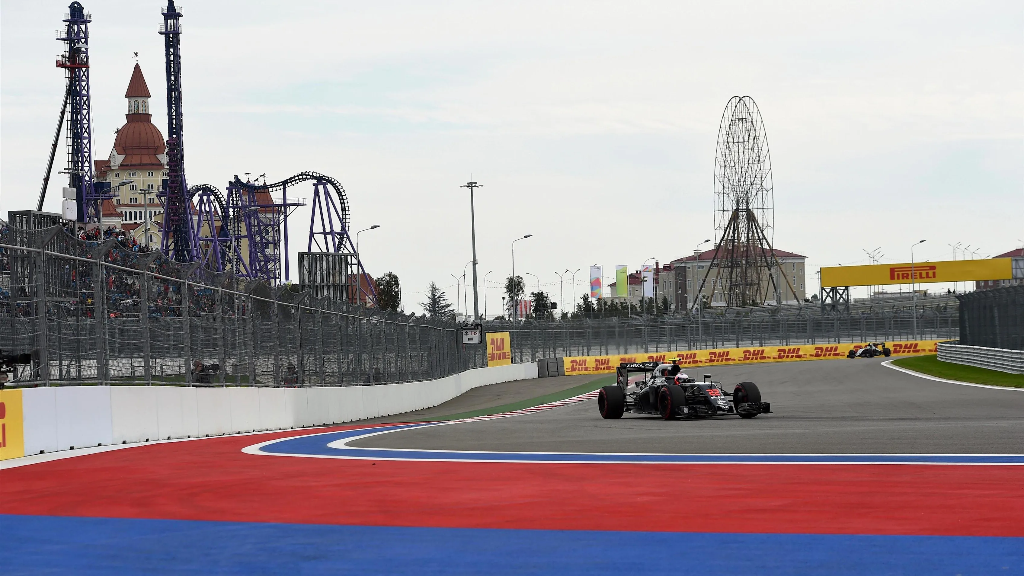 Jenson Button (GBR) McLaren MP4-31 at Formula One World Championship, Rd4, Russian Grand Prix,