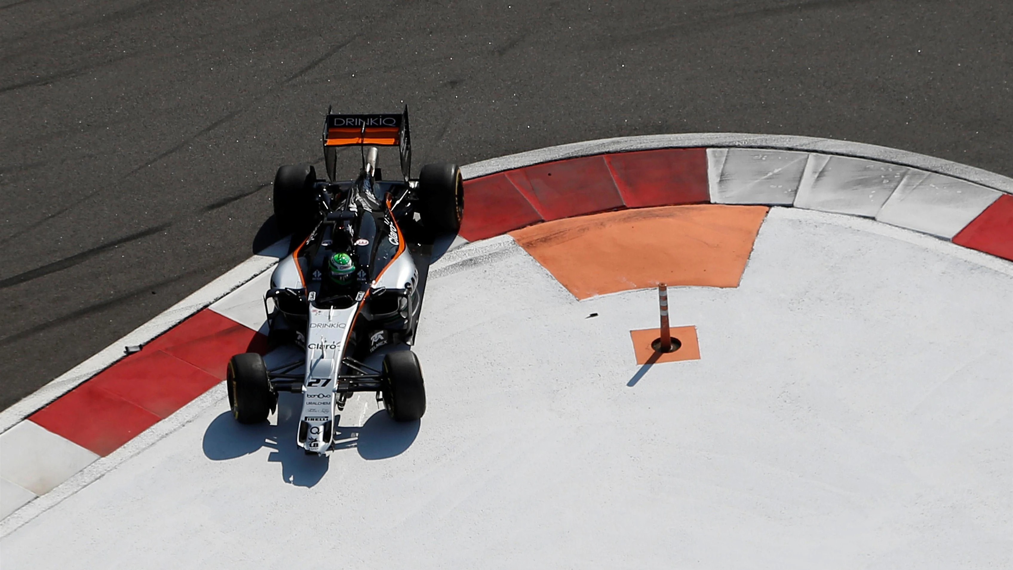 Nico Hulkenberg (GER) Force India VJM09 crashed out of the race on lap one at Formula One World