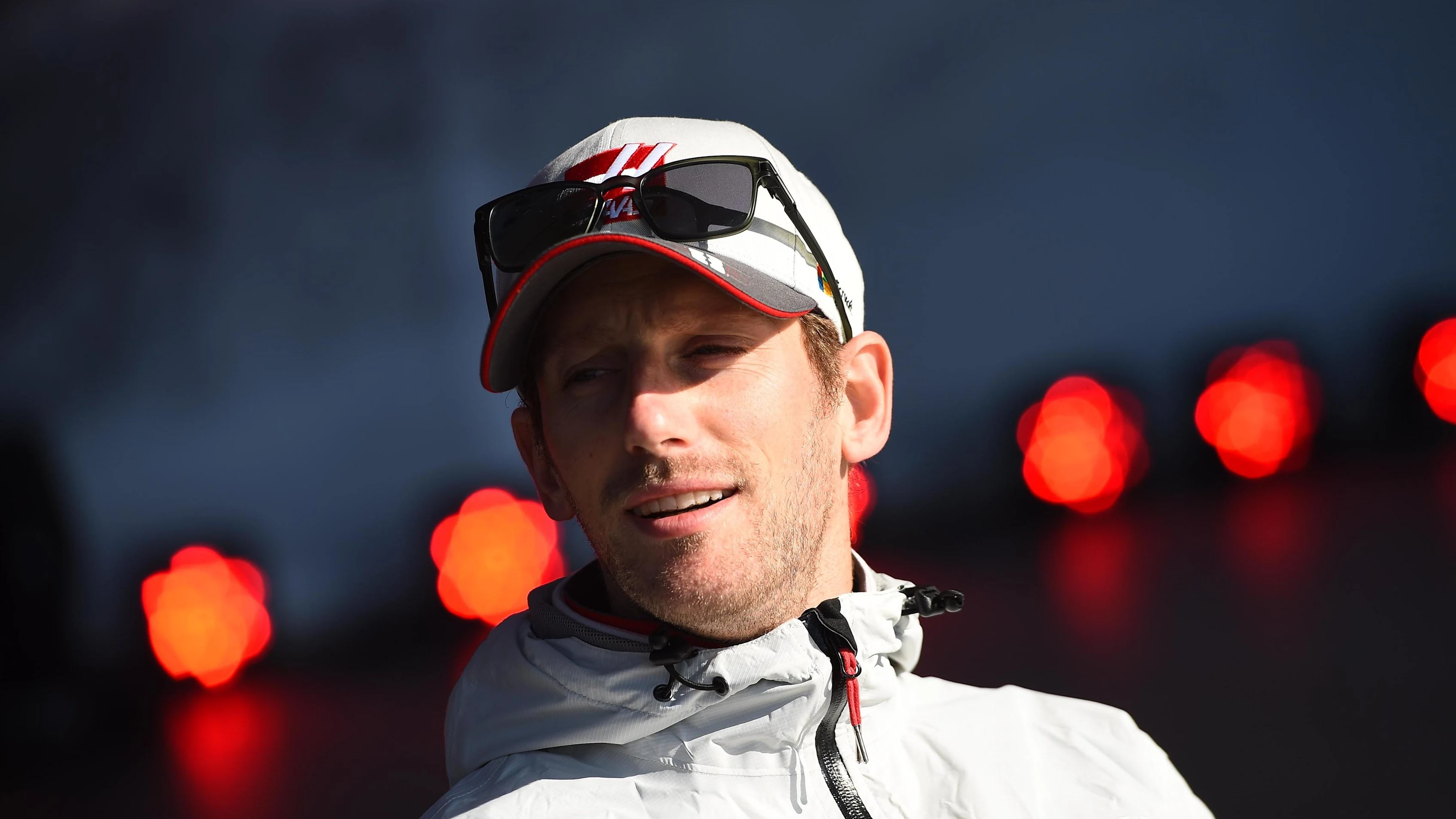 Romain Grosjean (FRA) Haas F1 at Formula One World Championship, Rd4, Russian Grand Prix, Preparations, Sochi Autodrom, Sochi, Krasnodar Krai, Russia, Thursday 28 April 2016. © Sutton Motorsport Images