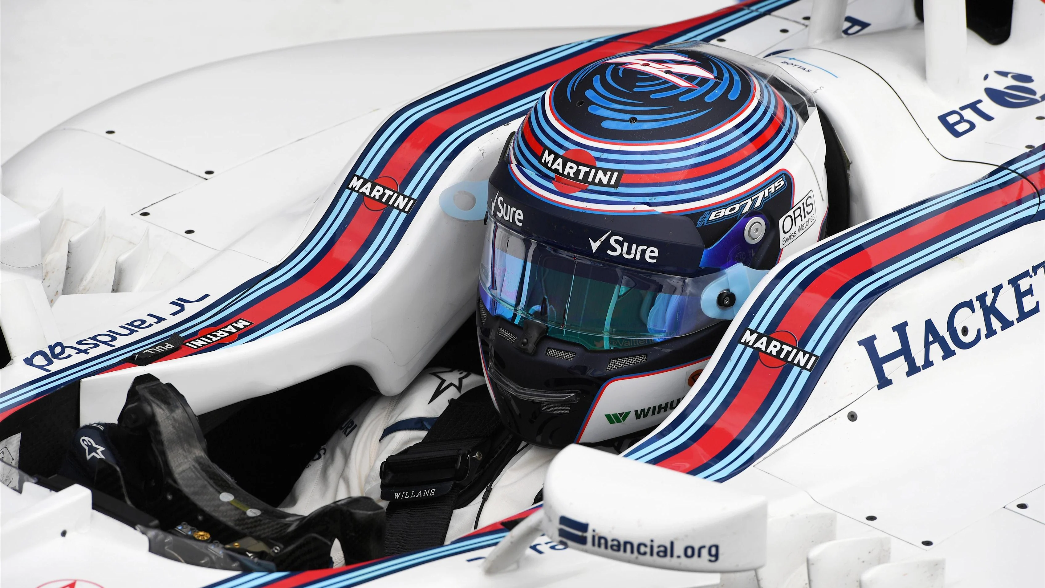 Valtteri Bottas (FIN) Williams FW38 at Formula One Testing, Day Two, Silverstone, England, Wednesday 13 July 2016. © Sutton Images