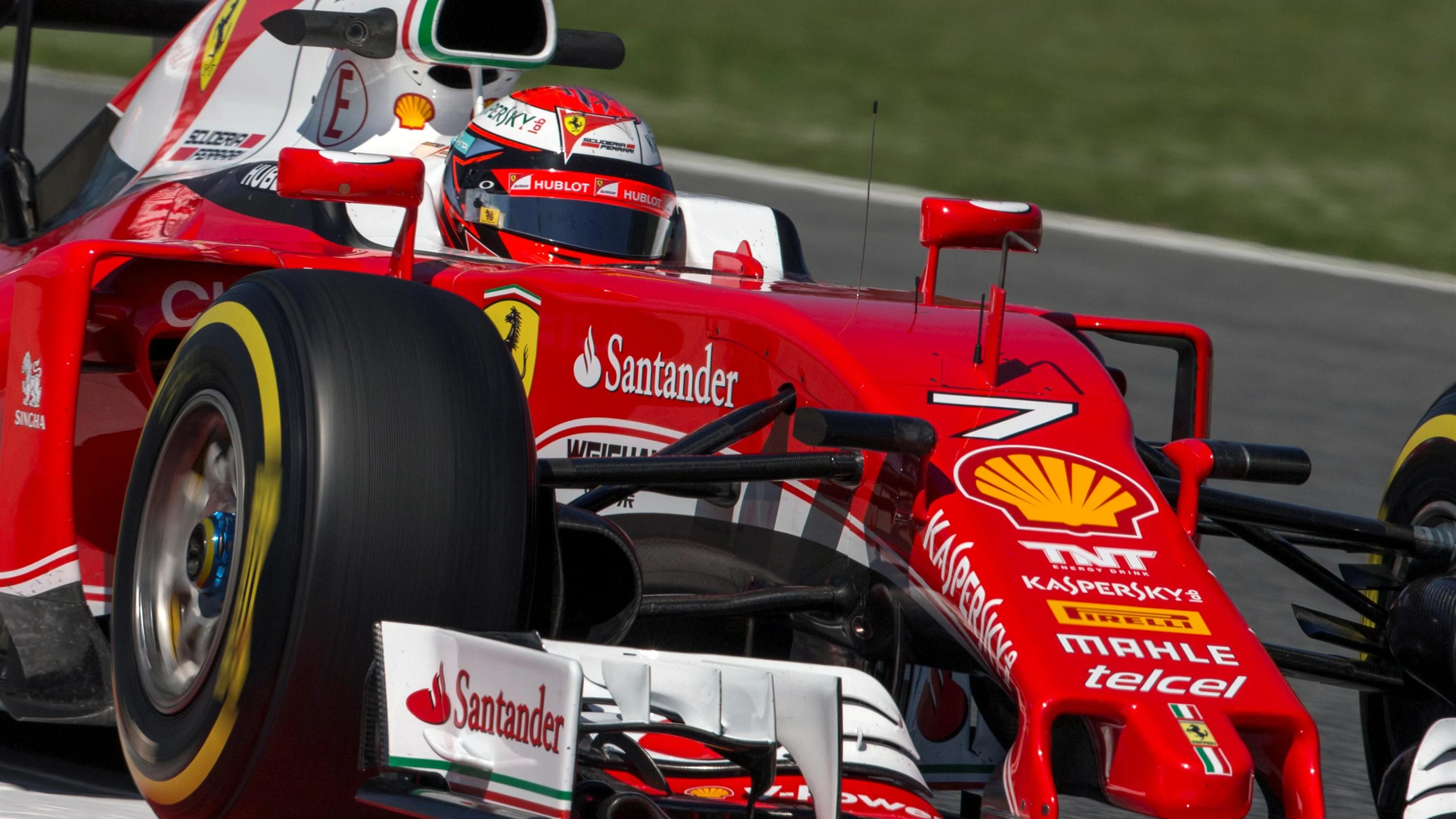 Kimi Raikkonen (FIN) Ferrari SF16-H at Formula One World Championship, Rd5, Spanish Grand Prix, Practice, Barcelona, Spain, Friday 13 May 2016. © Sutton Images