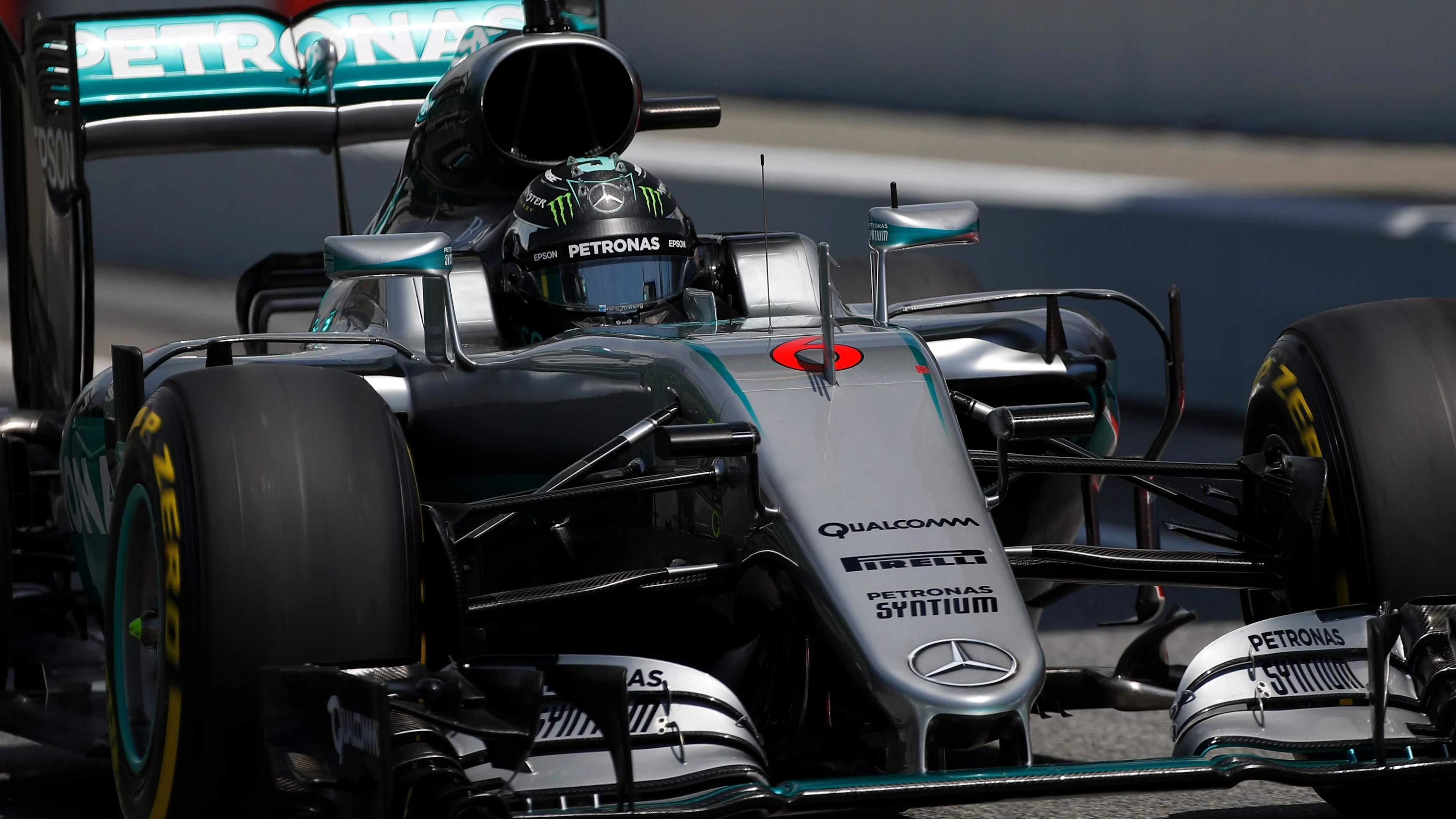 Nico Rosberg (GER) Mercedes-Benz F1 W07 Hybrid at Formula One World Championship, Rd5, Spanish Grand Prix, Qualifying, Barcelona, Spain, Saturday 14 May 2016. © Sutton Images
