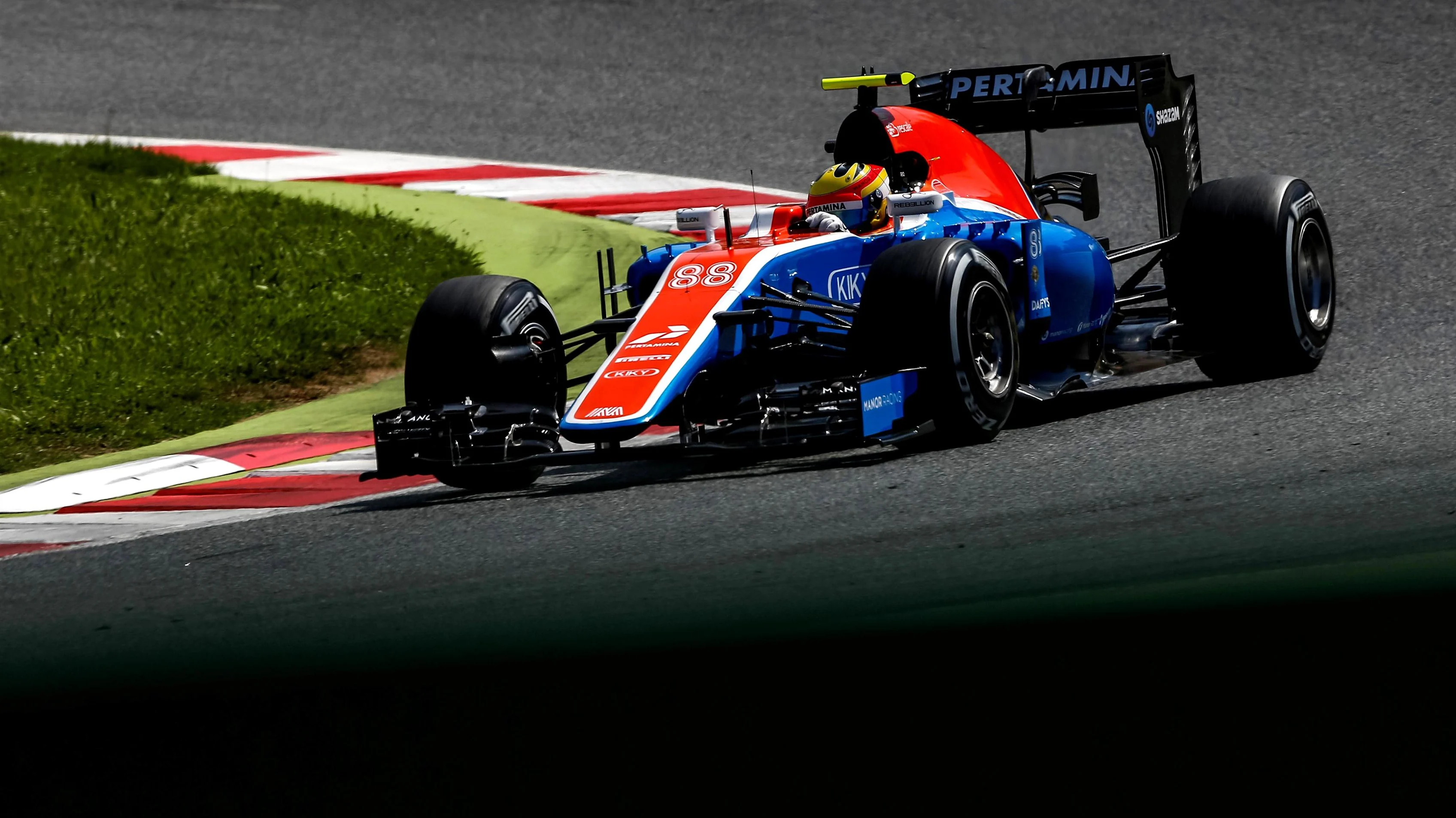 Rio Haryanto (IDN) Manor Racing MRT05 at Formula One World Championship, Rd5, Spanish Grand Prix,