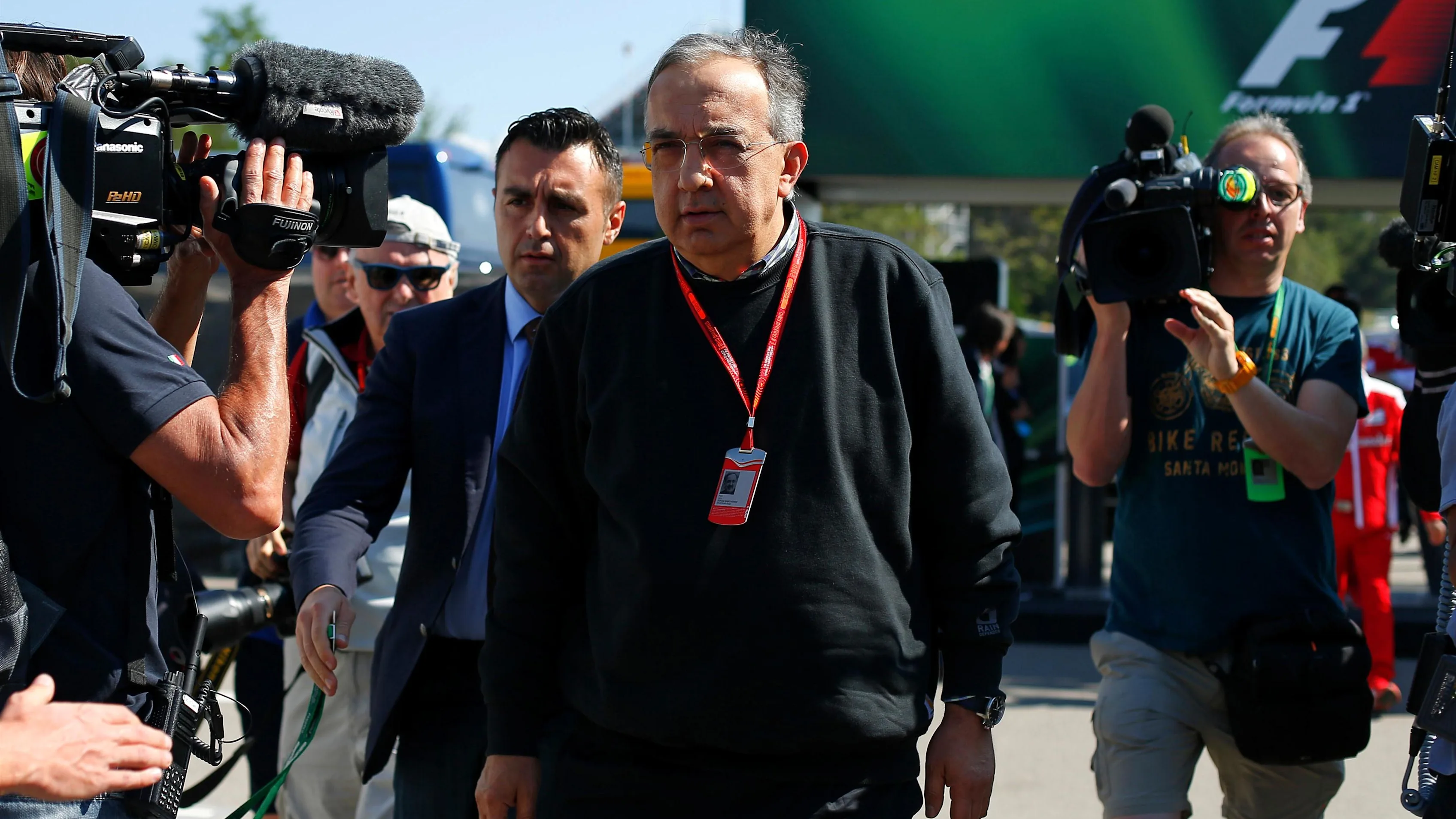 Sergio Marchionne (ITA) CEO FIAT at Formula One World Championship, Rd5, Spanish Grand Prix, Race,