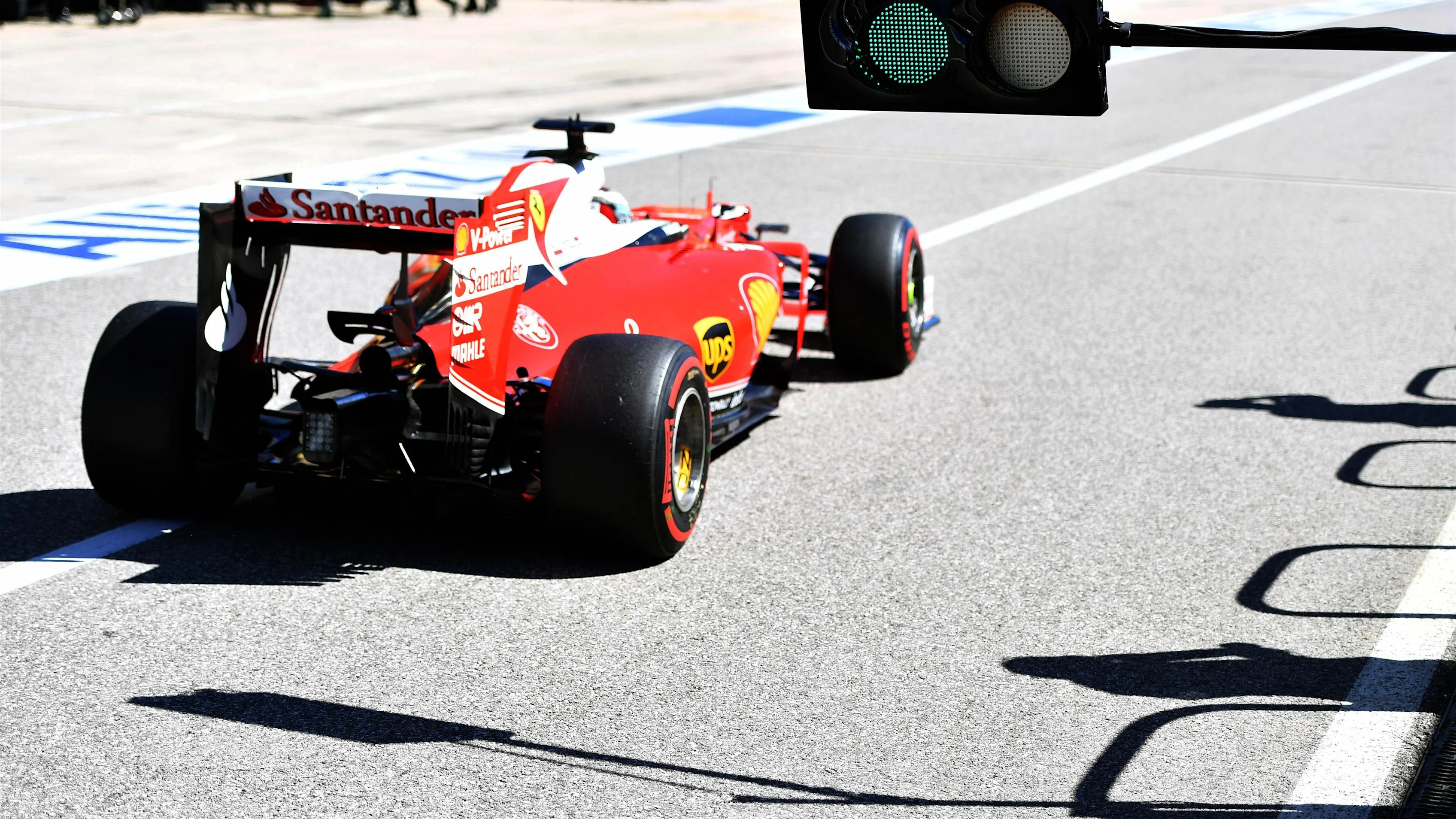 Sebastian Vettel (GER) Ferrari SF16-H at Formula One World Championship, Rd18, United States Grand Prix, Qualifying, Circuit of the Americas, Austin, Texas, USA, Saturday 22 October 2016. © Sutton Images
