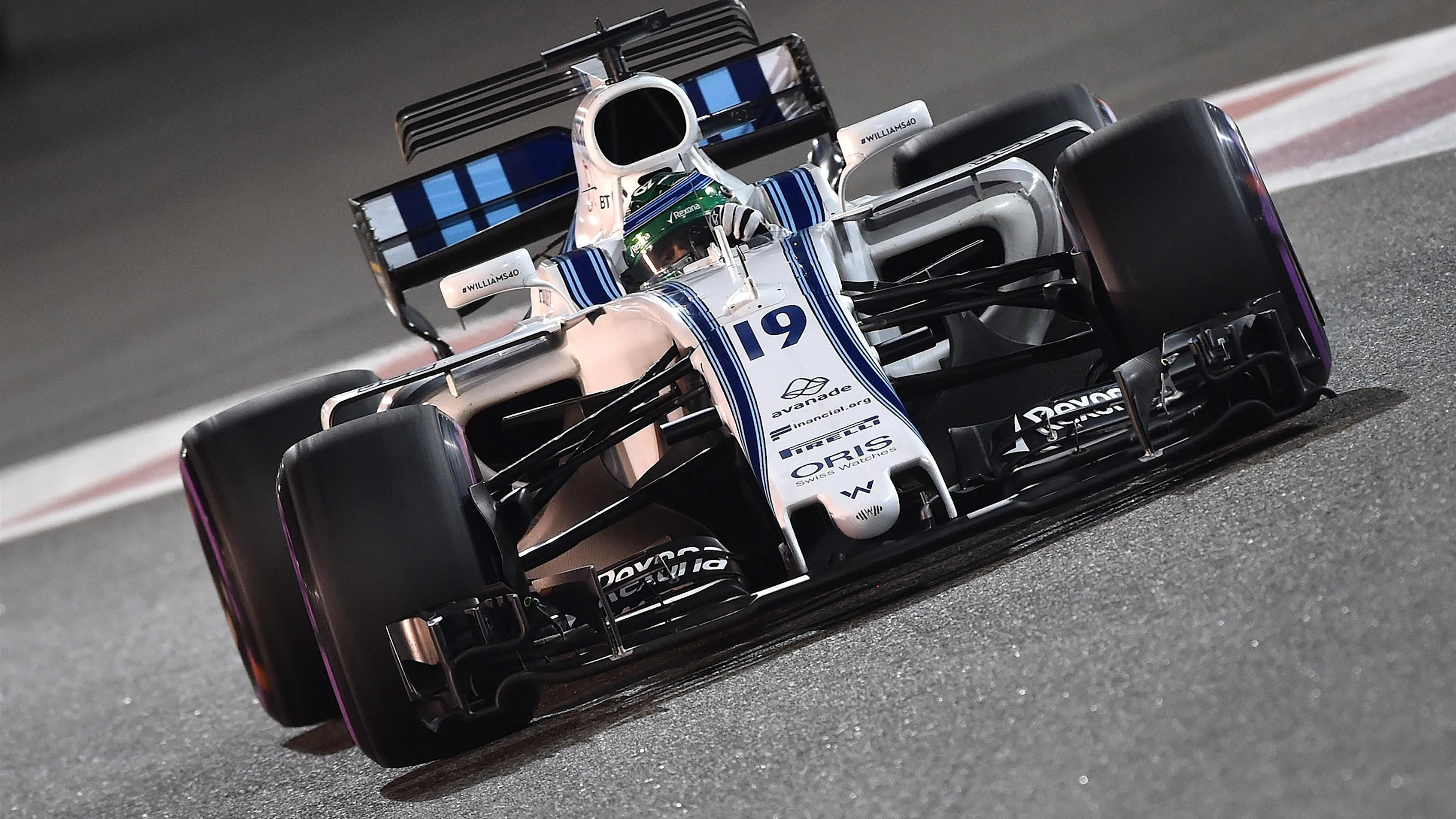 Felipe Massa (BRA) Williams FW40 at Formula One World Championship, Rd20, Abu Dhabi Grand Prix, Qualifying, Yas Marina Circuit, Abu Dhabi, UAE, Saturday 25 November 2017. © Simon Galloway/Sutton Images