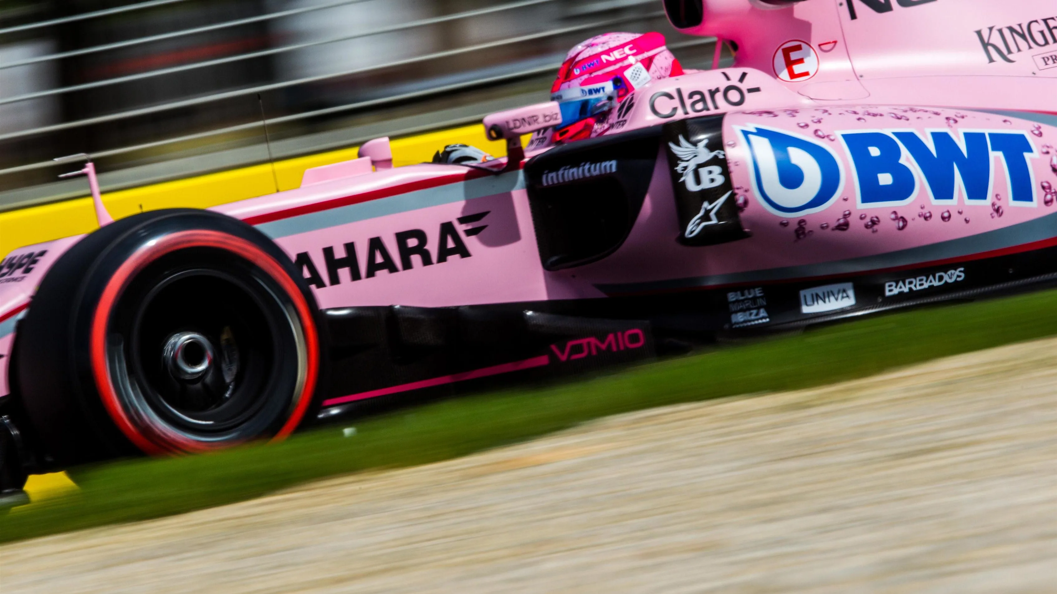 Sergio Perez (MEX) Force India VJM10 at Formula One World Championship, Rd1, Australian Grand Prix, Practice, Albert Park, Melbourne, Australia, Friday 24 March 2017. © Sutton Motorsport Images