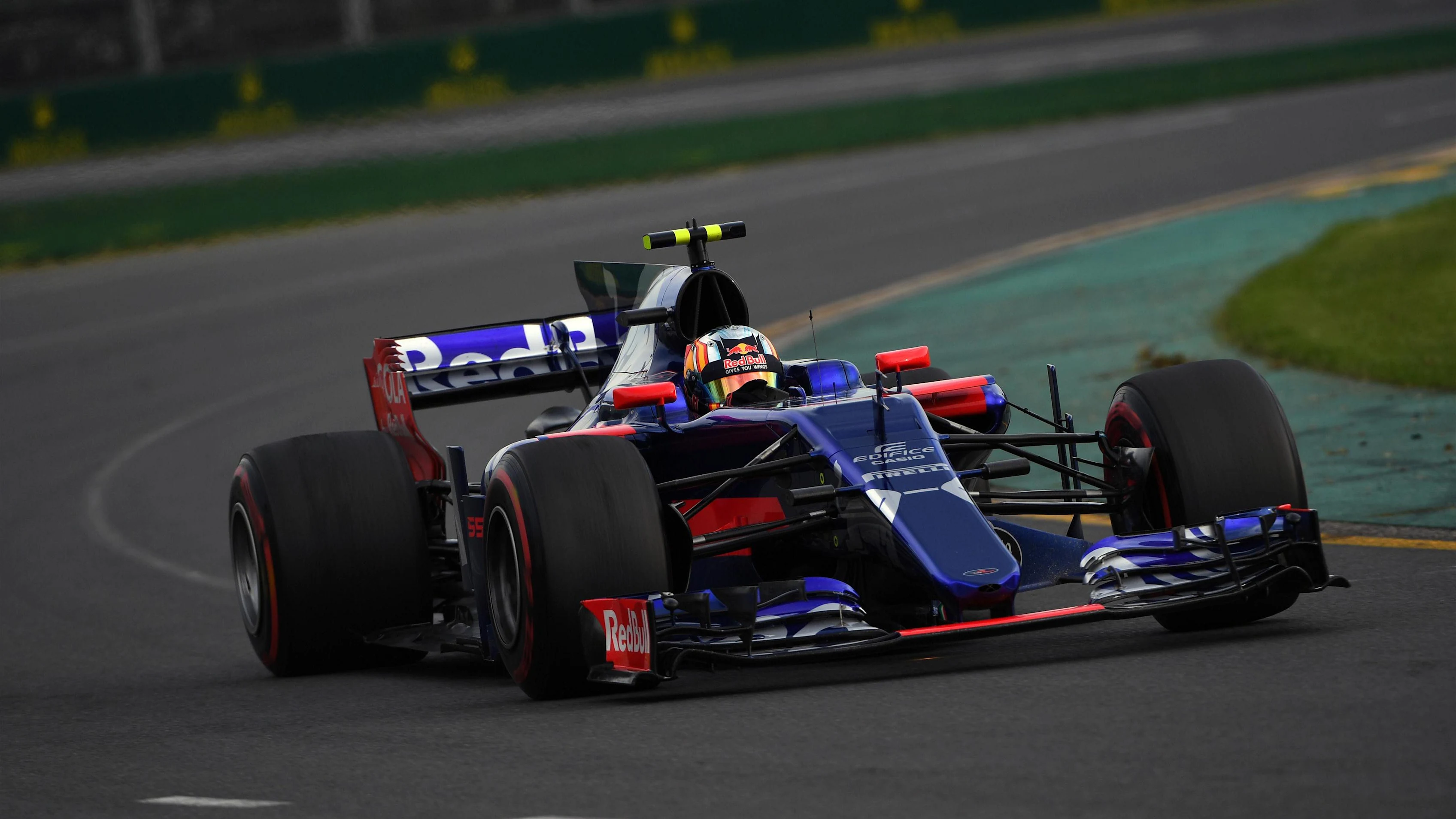 Carlos Sainz jr (ESP) Scuderia Toro Rosso STR12 at Formula One World Championship, Rd1, Australian Grand Prix, Practice, Albert Park, Melbourne, Australia, Friday 24 March 2017. © Sutton Motorsport Images