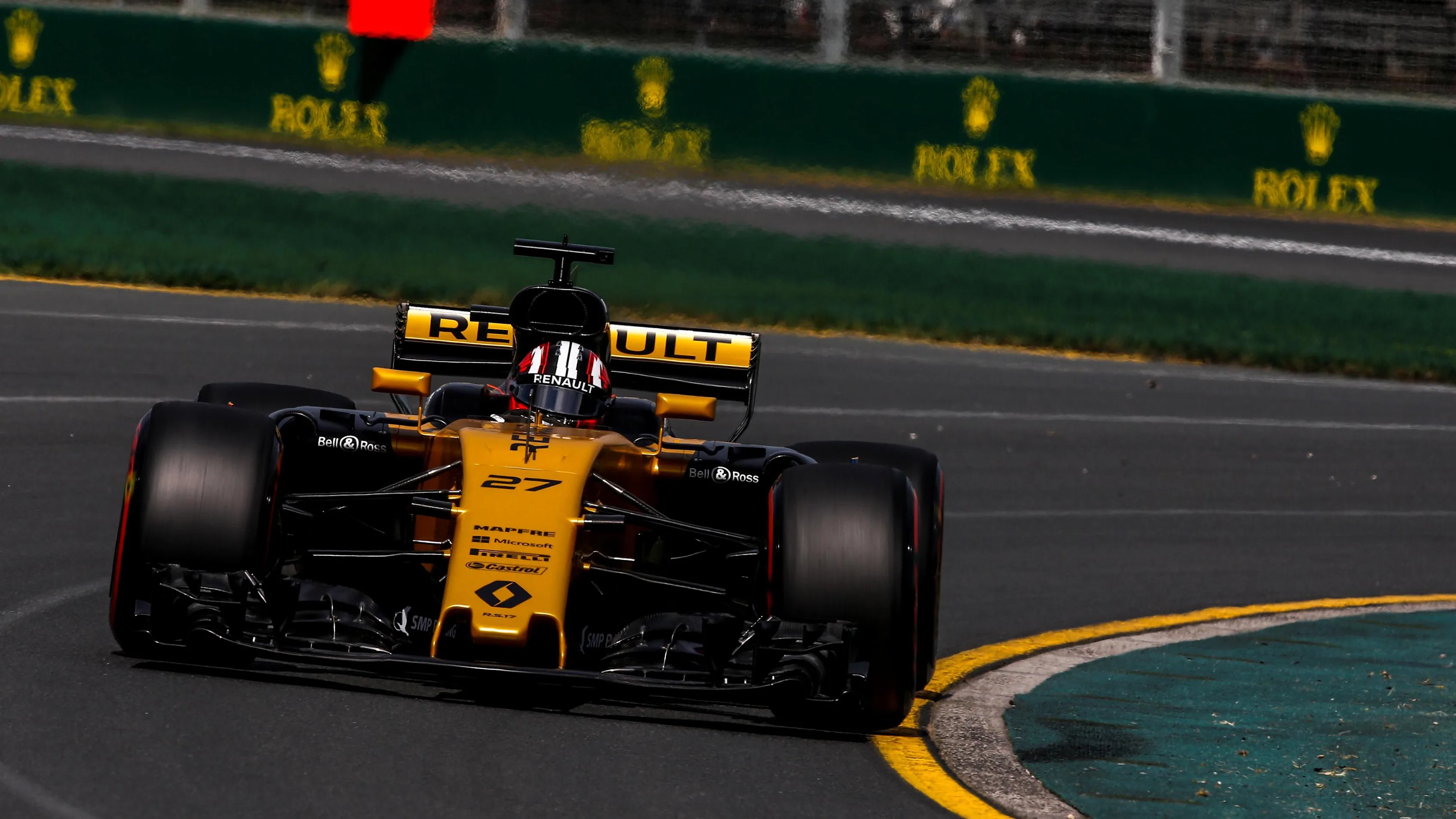 Nico Hulkenberg (GER) Renault Sport F1 Team RS17 at Formula One World Championship, Rd1, Australian Grand Prix, Practice, Albert Park, Melbourne, Australia, Friday 24 March 2017. © Sutton Motorsport Images