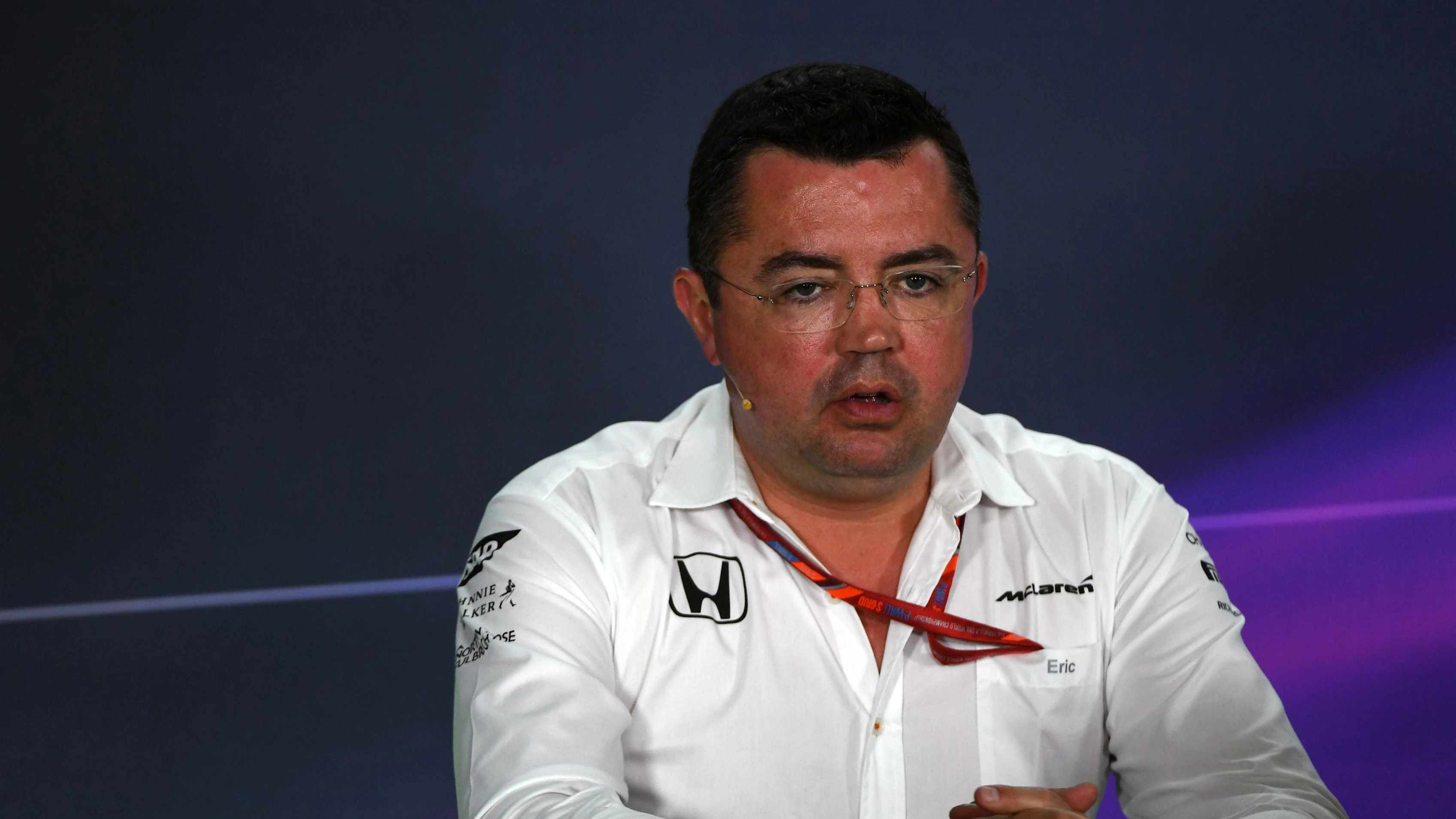 Eric Boullier (FRA) McLaren Racing Director in the Press Conference at Formula One World Championship, Rd1, Australian Grand Prix, Practice, Albert Park, Melbourne, Australia, Friday 24 March 2017. © Sutton Motorsport Images