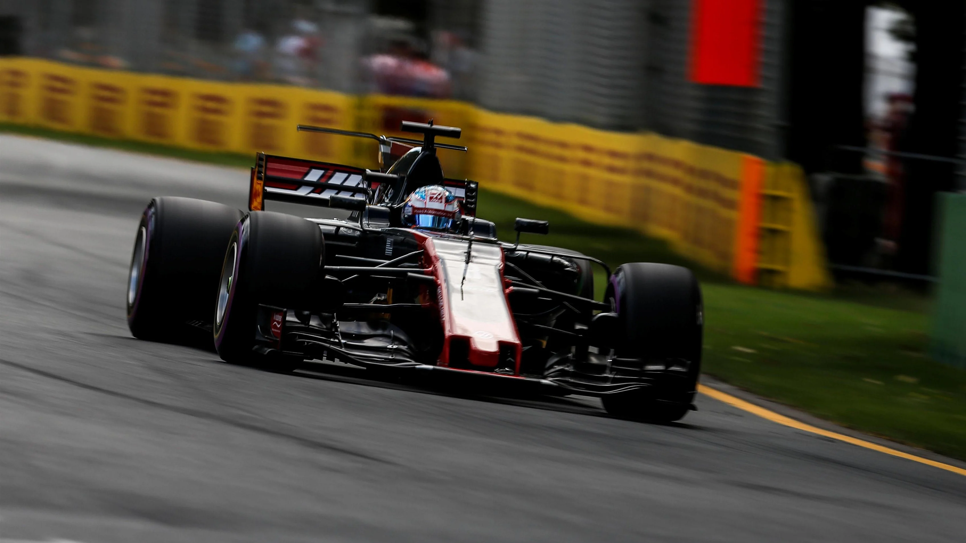 Romain Grosjean (FRA) Haas VF-17 at Formula One World Championship, Rd1, Australian Grand Prix, Qualifying, Albert Park, Melbourne, Australia, Saturday 25 March 2017. © Sutton Motorsport Images