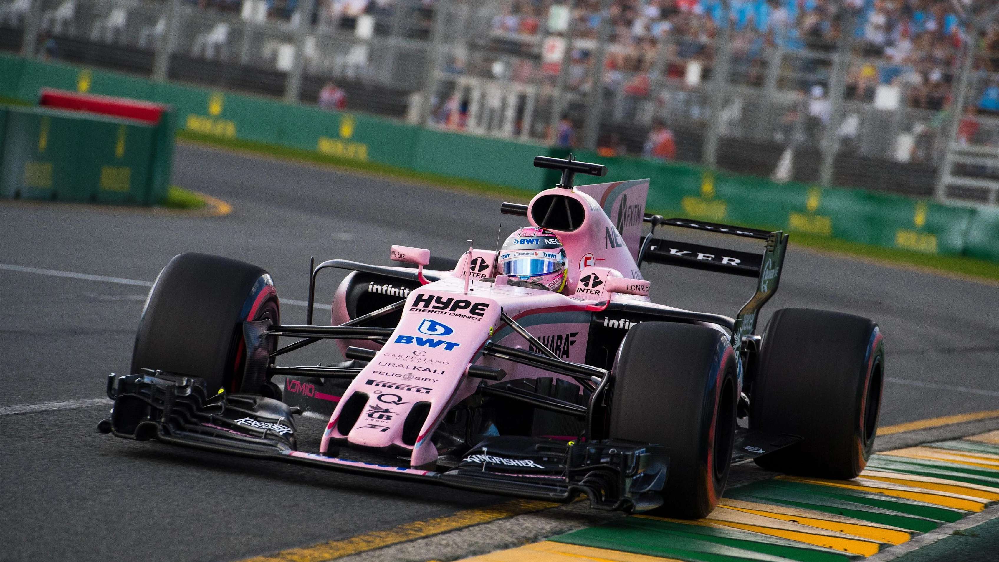 Sergio Perez (MEX) Force India VJM10 at Formula One World Championship, Rd1, Australian Grand Prix, Qualifying, Albert Park, Melbourne, Australia, Saturday 25 March 2017. © Sutton Motorsport Images