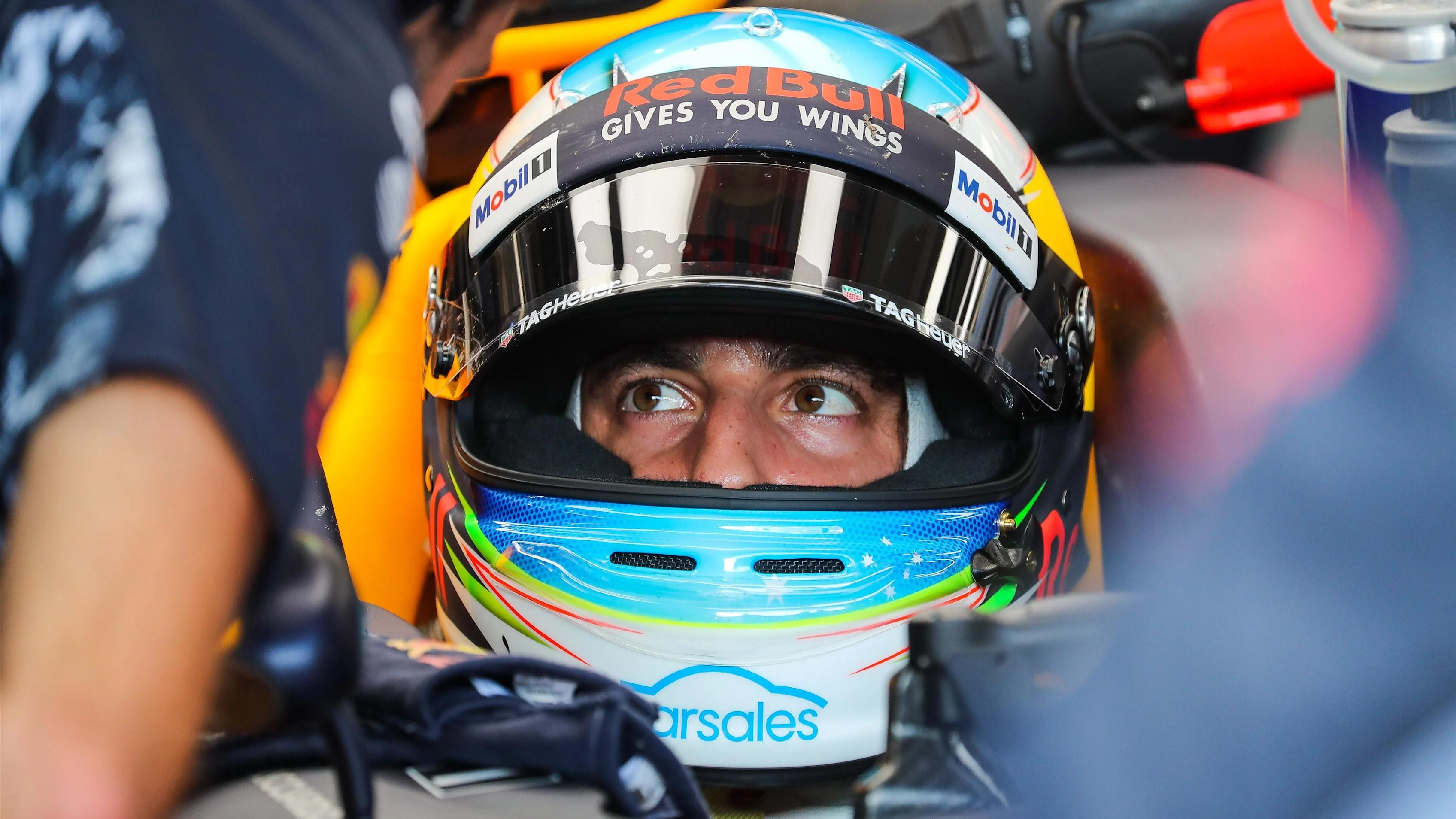 Daniel Ricciardo (AUS) Red Bull Racing RB13 at Formula One World Championship, Rd9, Austrian Grand Prix, Practice, Spielberg, Austria, Friday 7 July 2017. © Sutton Images