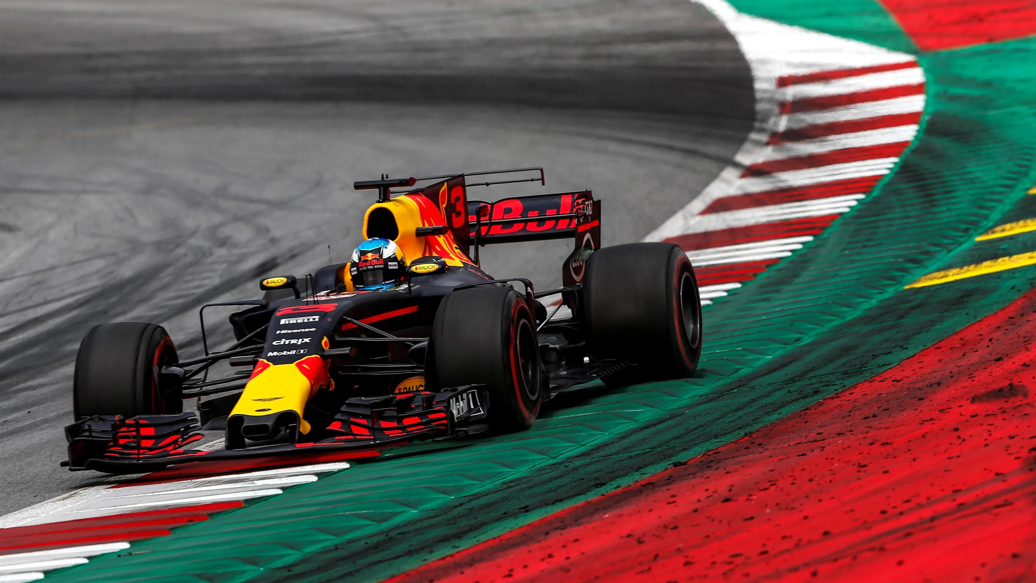 Daniel Ricciardo (AUS) Red Bull Racing RB13 at Formula One World Championship, Rd9, Austrian Grand