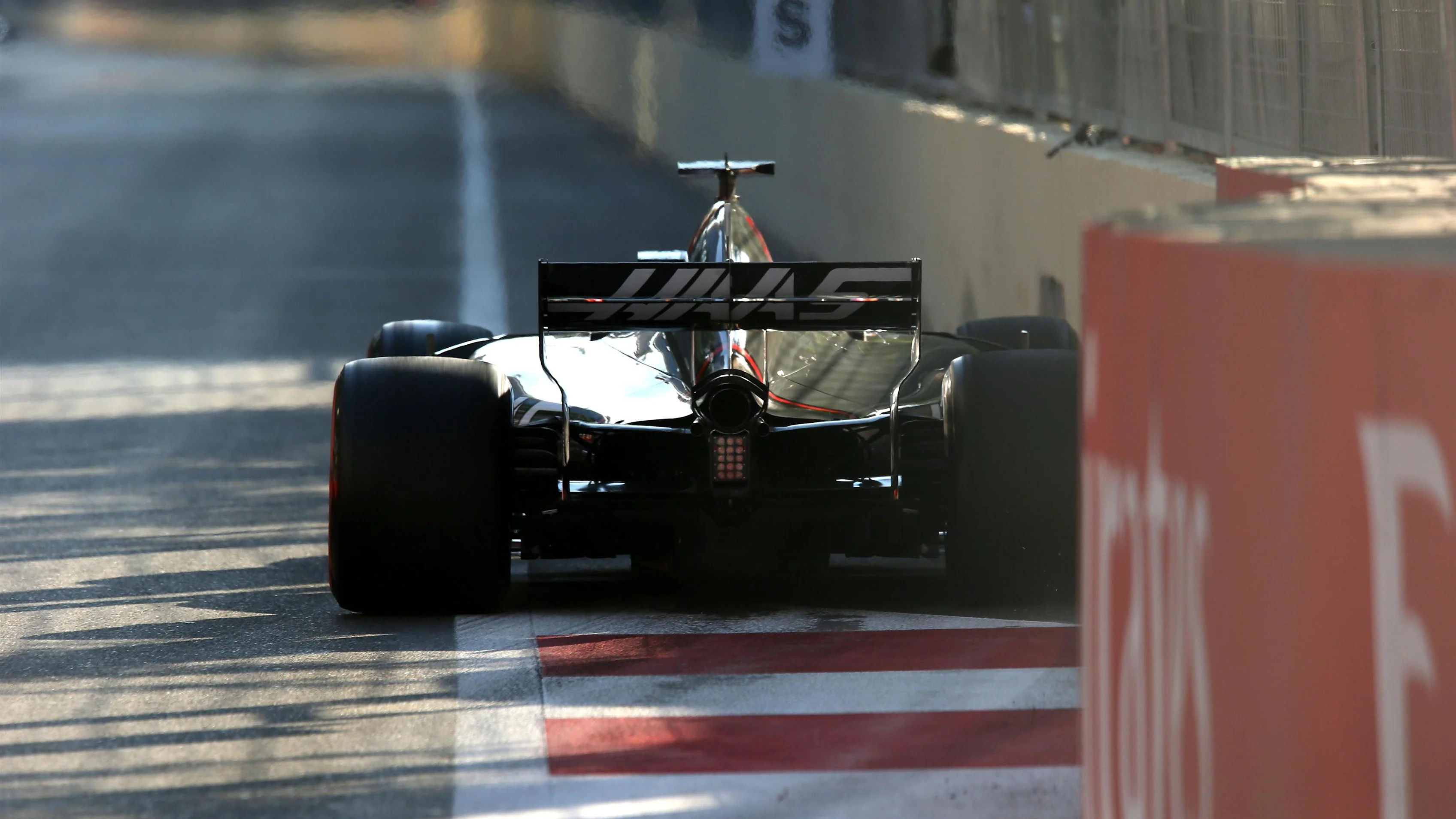 Romain Grosjean (FRA) Haas VF-17 at Formula One World Championship, Rd8, Azerbaijan Grand Prix, Practice, Baku City Circuit, Baku, Azerbaijan, Friday 23 June 2017. © Sutton Images