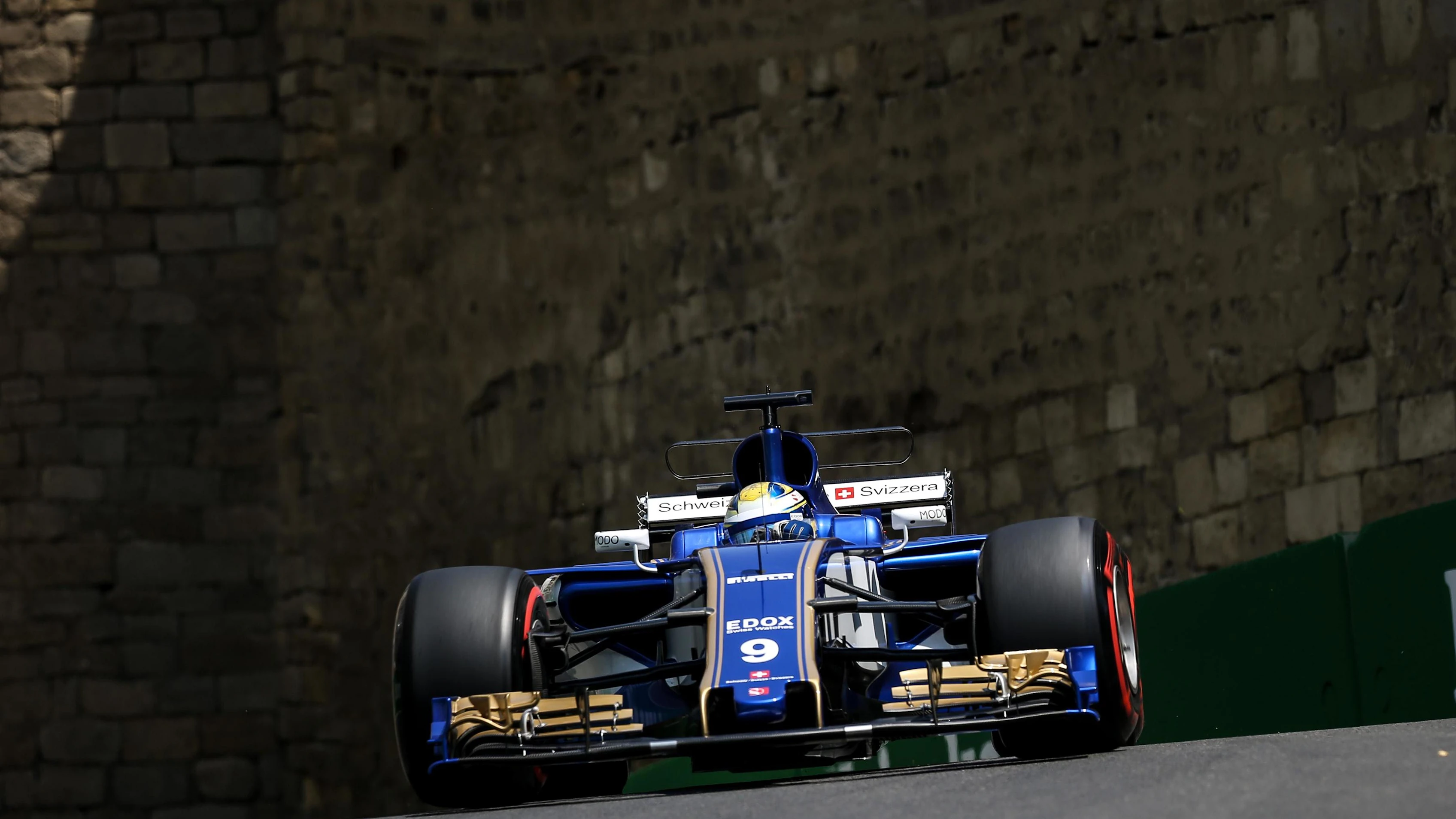 Marcus Ericsson (SWE) Sauber C36 at Formula One World Championship, Rd8, Azerbaijan Grand Prix, Practice, Baku City Circuit, Baku, Azerbaijan, Friday 23 June 2017. © Sutton Images