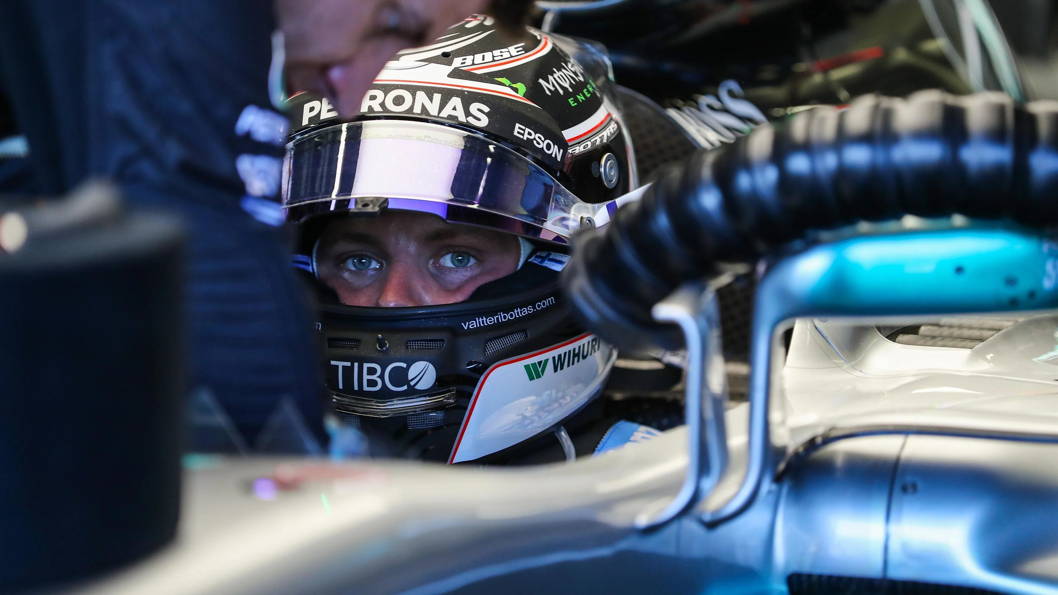 Valtteri Bottas (FIN) Mercedes-Benz F1 W08 Hybrid at Formula One World Championship, Rd8, Azerbaijan Grand Prix, Race, Baku City Circuit, Baku, Azerbaijan, Sunday 25 June 2017. © Sutton Images