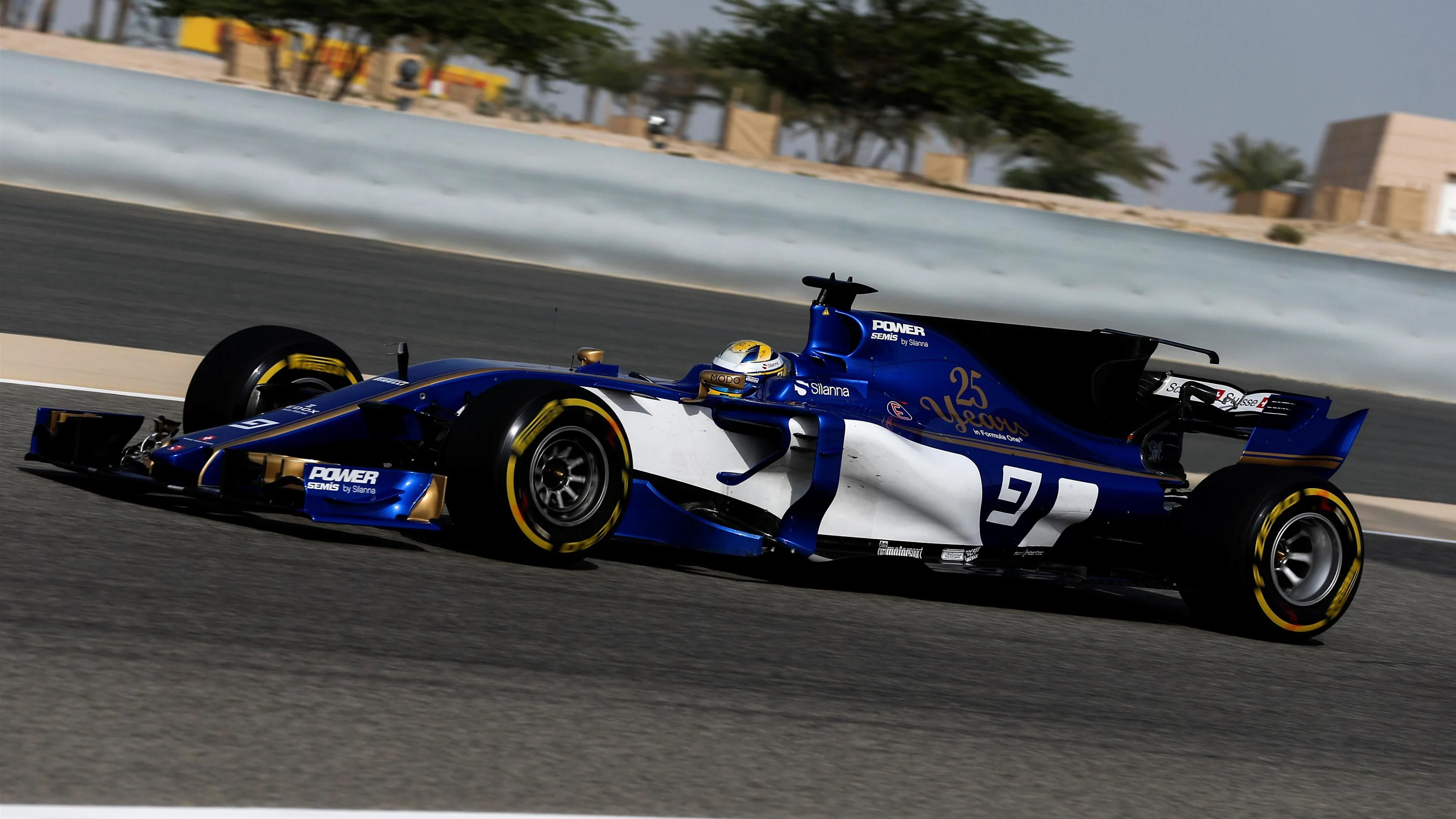 Marcus Ericsson (SWE) Sauber C36 at Formula One World Championship, Rd3, Bahrain Grand Prix Practice, Bahrain International Circuit, Sakhir, Bahrain, Friday 14 April 2017. © Sutton Motorsport Images