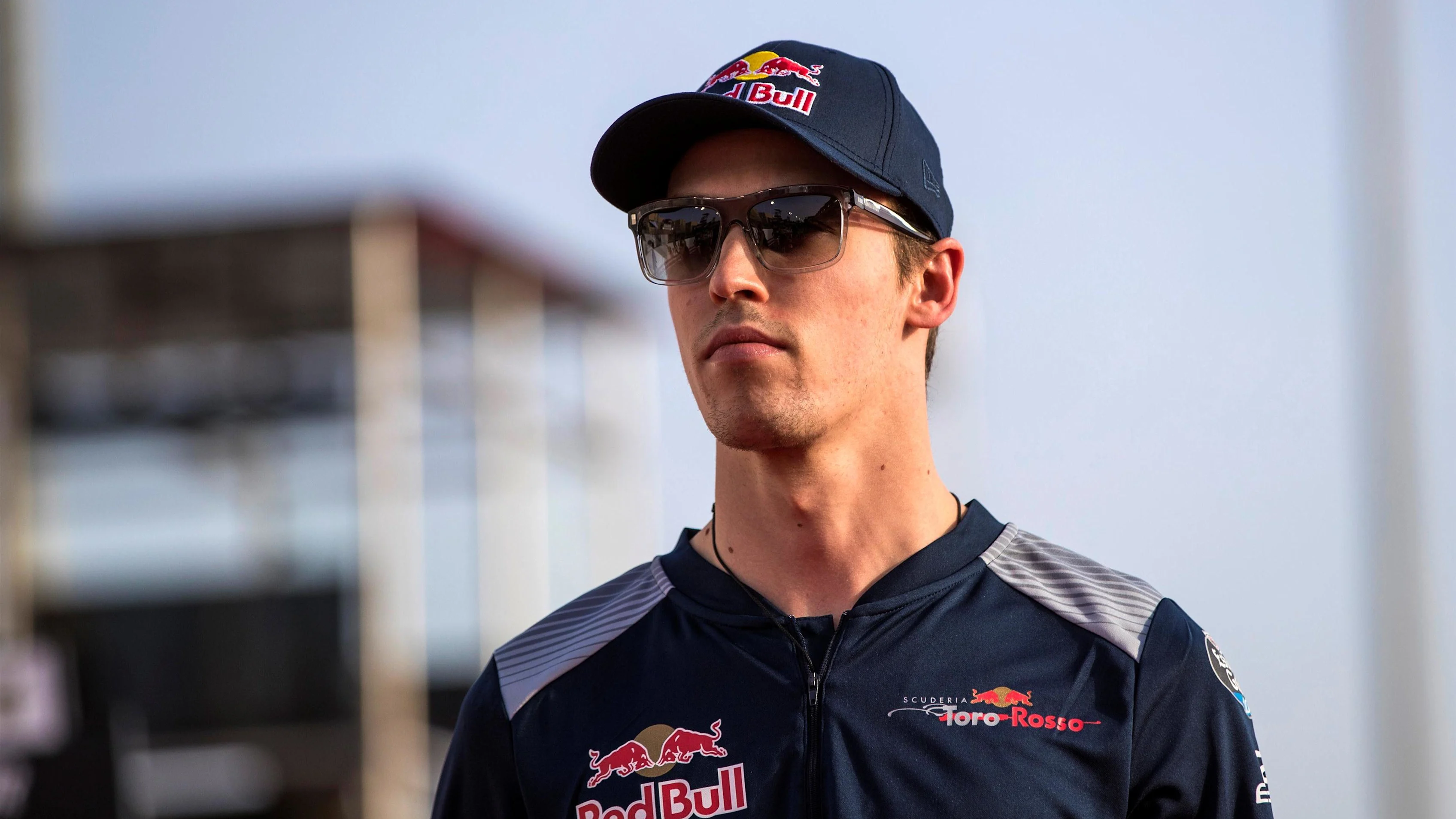 Daniil Kvyat (RUS) Scuderia Toro Rosso on the drivers parade at Formula One World Championship, Rd3, Bahrain Grand Prix Race, Bahrain International Circuit, Sakhir, Bahrain, Sunday 16 April 2017. © Sutton Motorsport Images