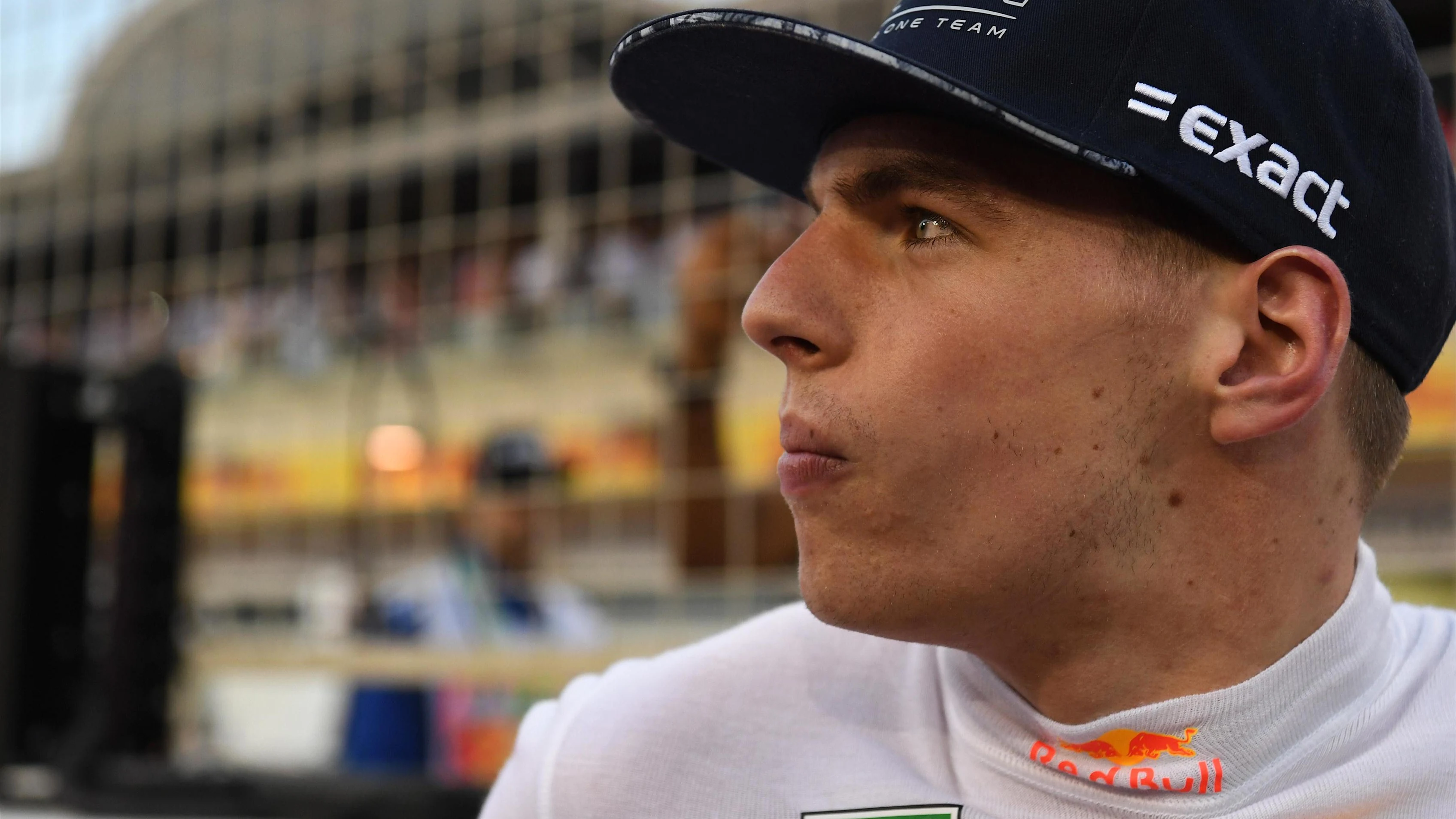 Max Verstappen (NED) Red Bull Racing on the grid at Formula One World Championship, Rd3, Bahrain Grand Prix Race, Bahrain International Circuit, Sakhir, Bahrain, Sunday 16 April 2017. © Sutton Motorsport Images