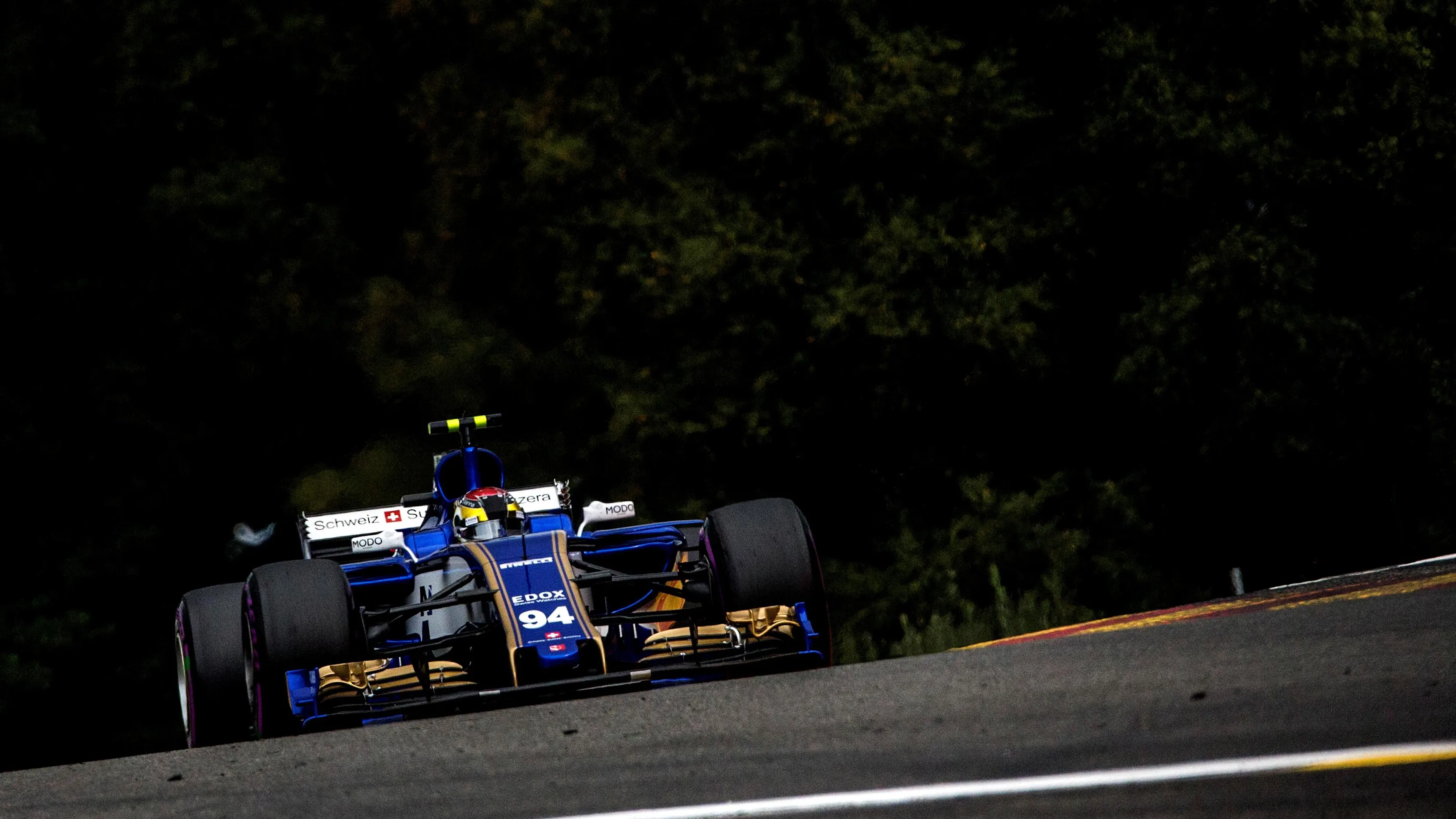 Pascal Wehrlein (GER) Sauber C36 at Formula One World Championship, Rd12, Belgian Grand Prix,