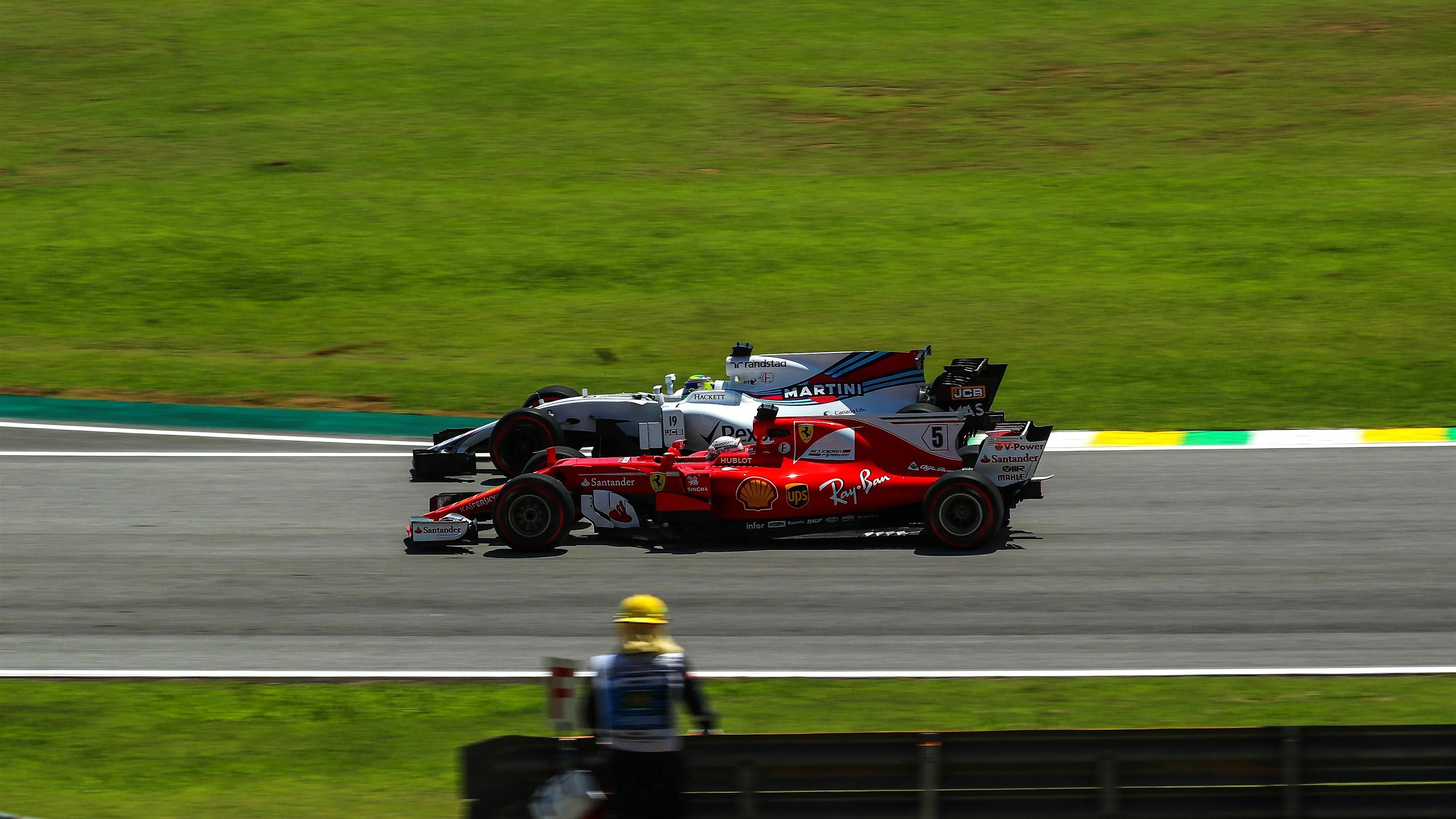 Kimi Raikkonen (FIN) Ferrari at Formula One World Championship, Rd19, Brazilian Grand Prix, Practice, Interlagos, Sao Paulo, Brazil, Friday 10 November 2017. © Mark Sutton/Sutton Images