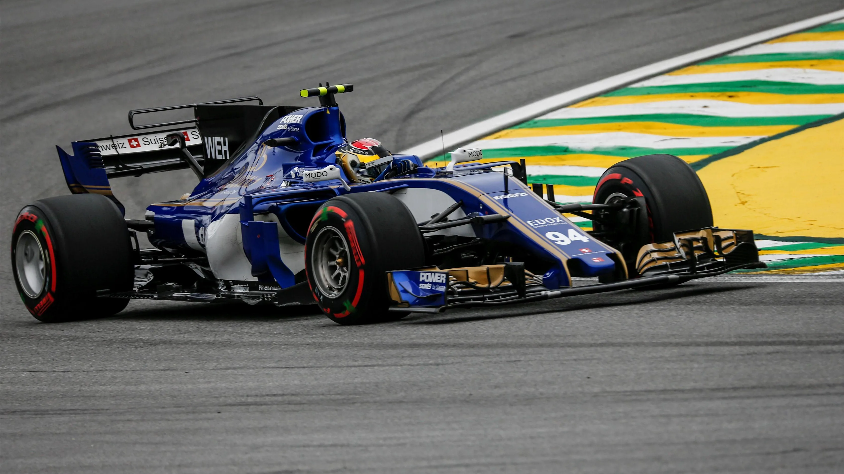 Pascal Wehrlein (GER) Sauber C36 at Formula One World Championship, Rd19, Brazilian Grand Prix, Qualifying, Interlagos, Sao Paulo, Brazil, Saturday 11 November 2017. © Manuel Goria/Sutton Images