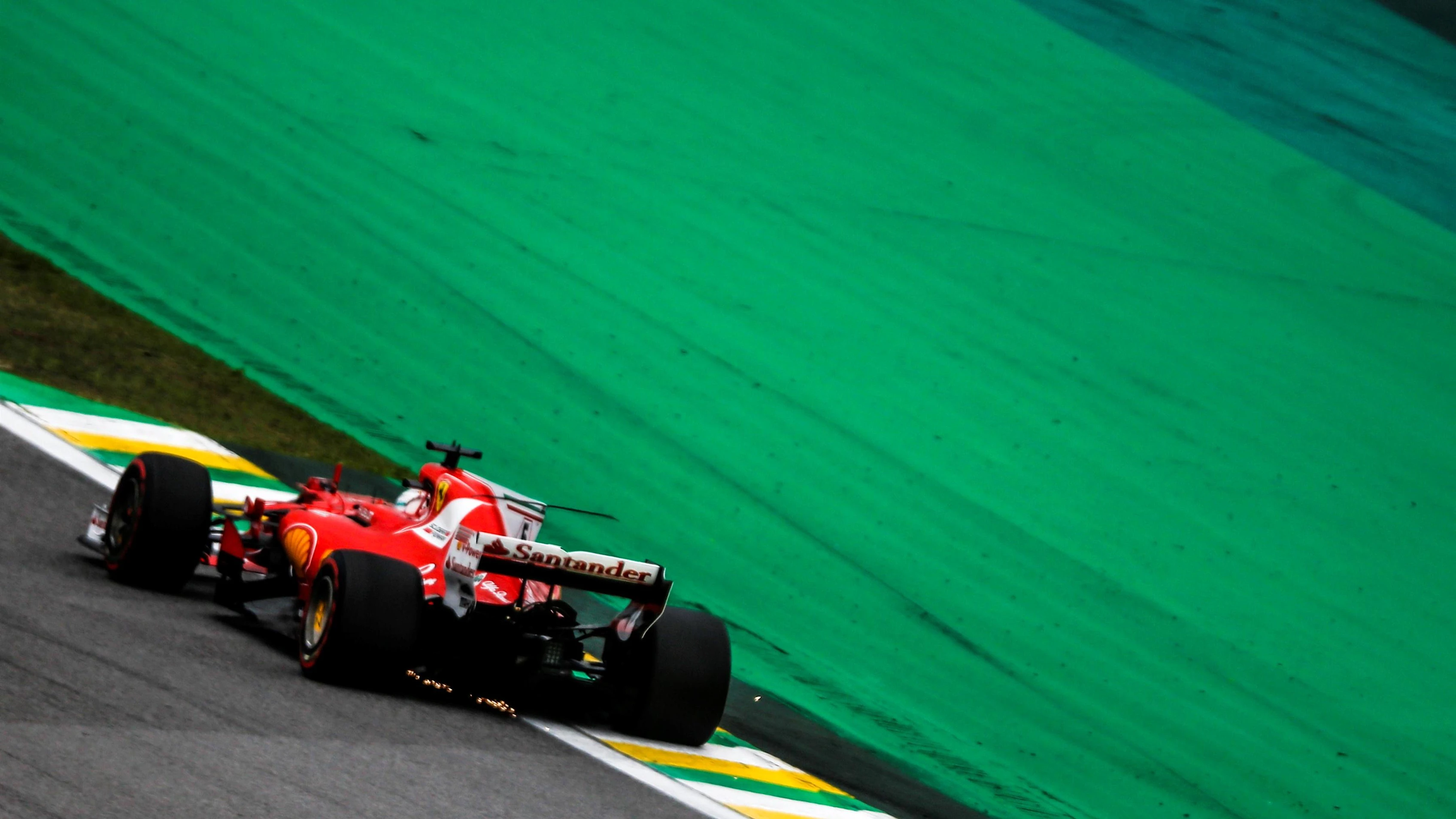 Sebastian Vettel (GER) Ferrari SF70-H at Formula One World Championship, Rd19, Brazilian Grand Prix, Qualifying, Interlagos, Sao Paulo, Brazil, Saturday 11 November 2017. © Manuel Goria/Sutton Images