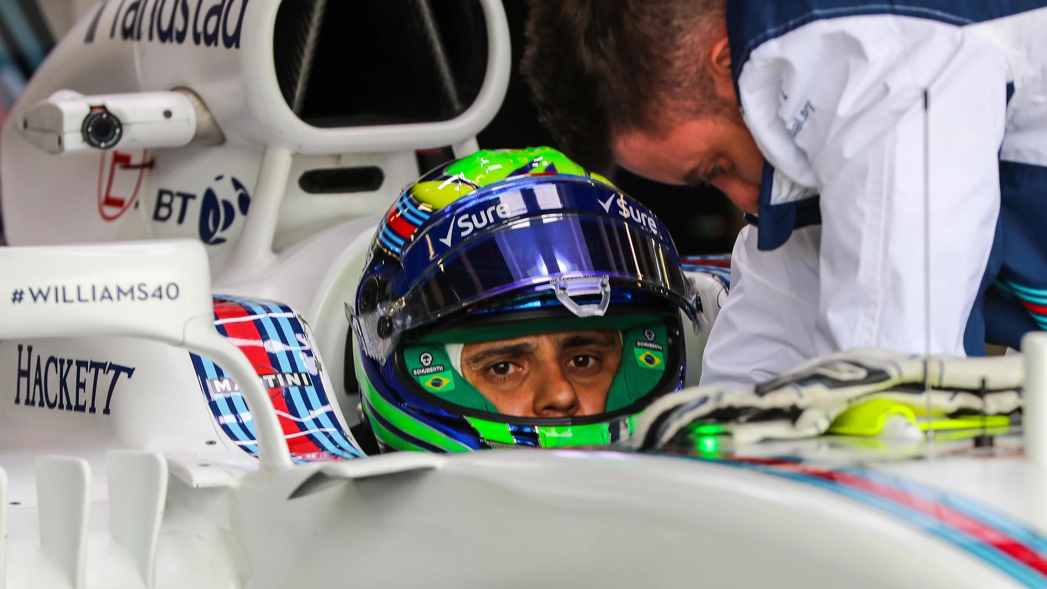 Felipe Massa (BRA) Williams FW40 at Formula One World Championship, Rd10, British Grand Prix, Practice, Silverstone, England, Friday 14 July 2017.Felipe Massa (BRA) Williams FW40 at Formula One World Championship, Rd10, British Grand Prix, Practice, Silverstone, England, Friday 14 July 2017. © Sutton Images