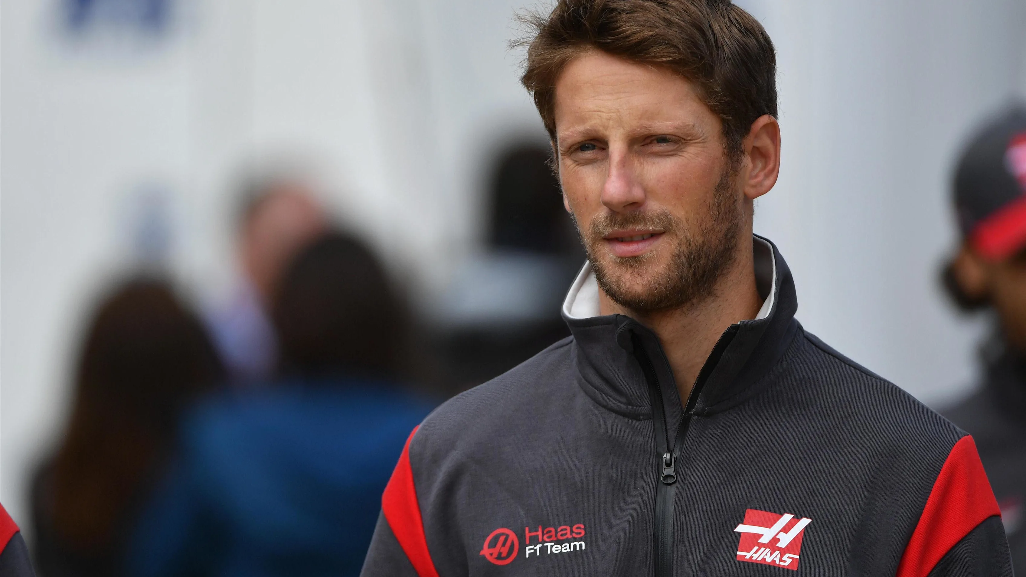 Romain Grosjean (FRA) Haas F1 at Formula One World Championship, Rd10, British Grand Prix, Practice, Silverstone, England, Friday 14 July 2017. © Sutton Images