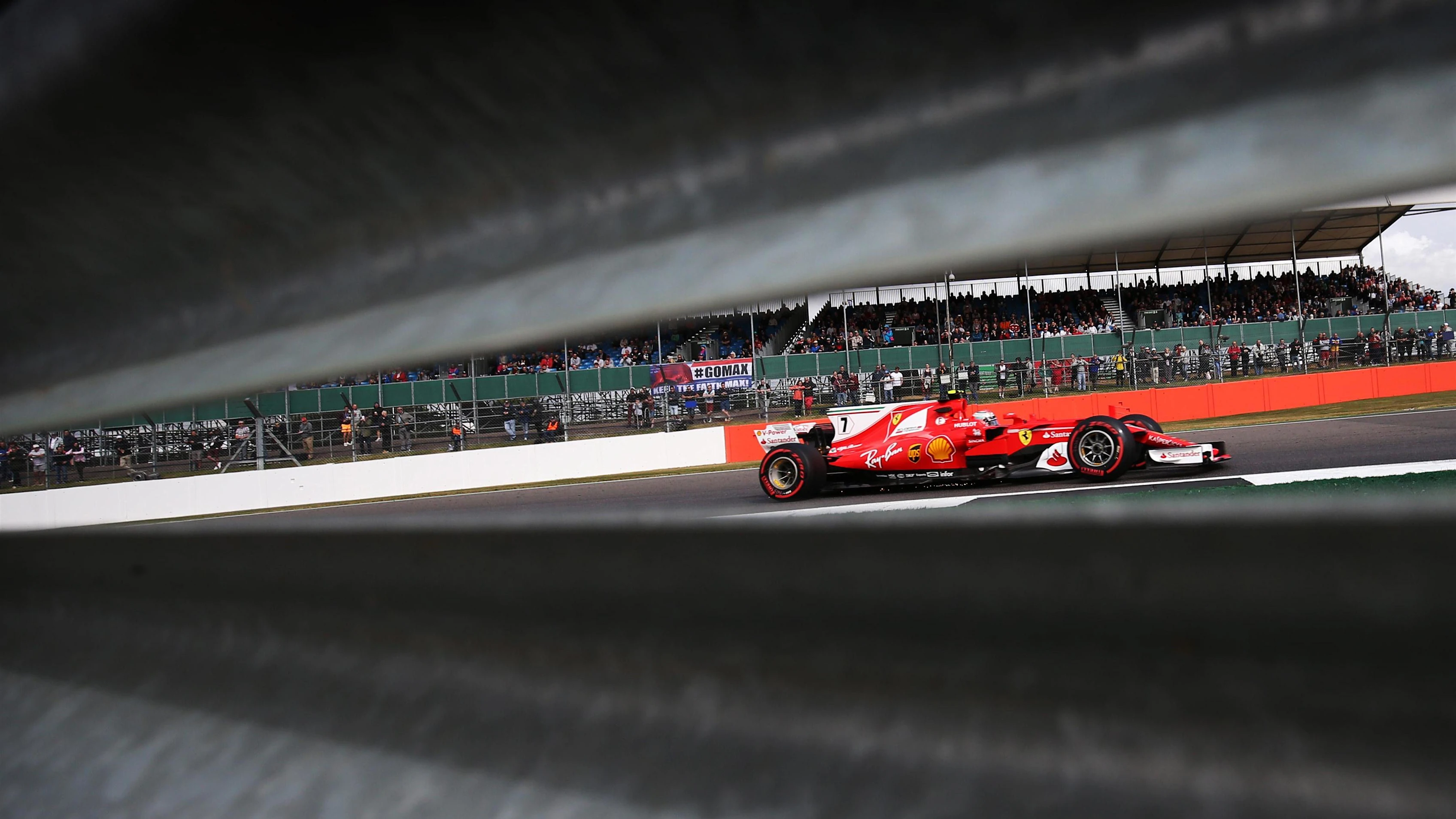 Kimi Raikkonen (FIN) Ferrari SF70-H at Formula One World Championship, Rd10, British Grand Prix, Practice, Silverstone, England, Friday 14 July 2017. © Sutton Images