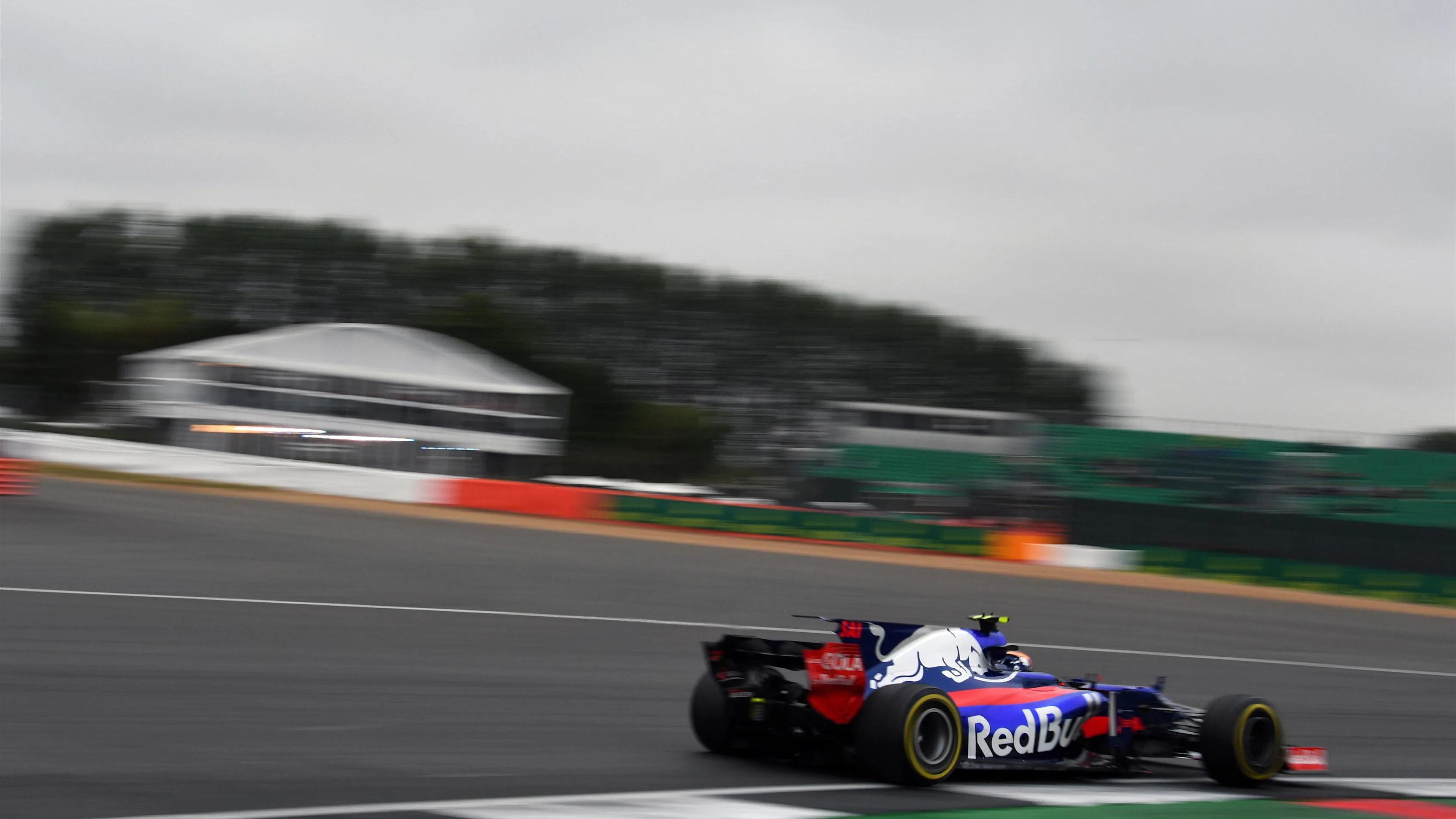Carlos Sainz (ESP) Scuderia Toro Rosso STR12 at Formula One World Championship, Rd10, British Grand Prix, Qualifying, Silverstone, England, Saturday 15 July 2017. © Sutton Images