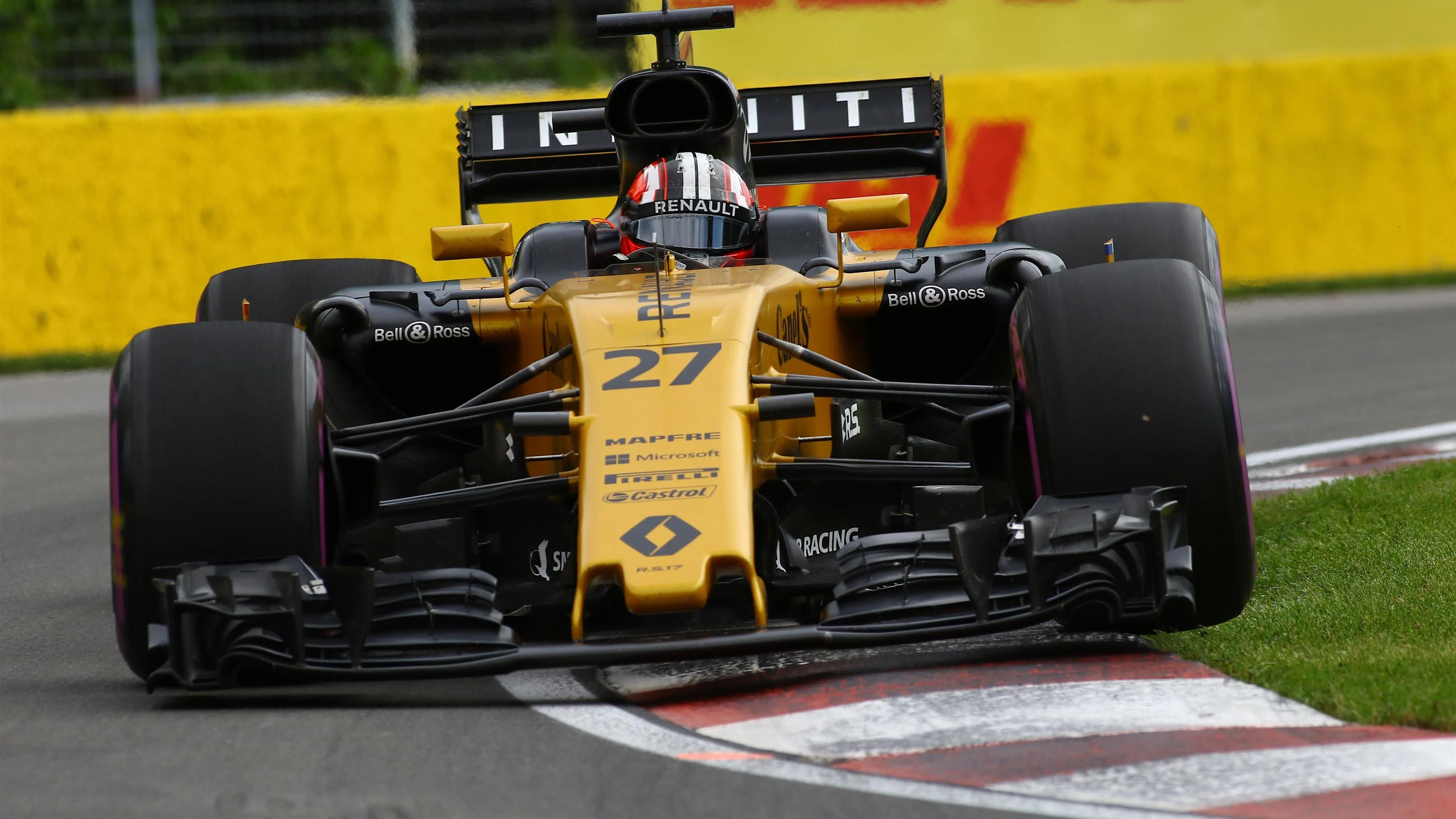 Nico Hulkenberg (GER) Renault Sport F1 Team RS17 at Formula One World Championship, Rd7, Canadian Grand Prix, Practice, Montreal, Canada, Friday 9 June 2017. © Sutton Motorsport Images