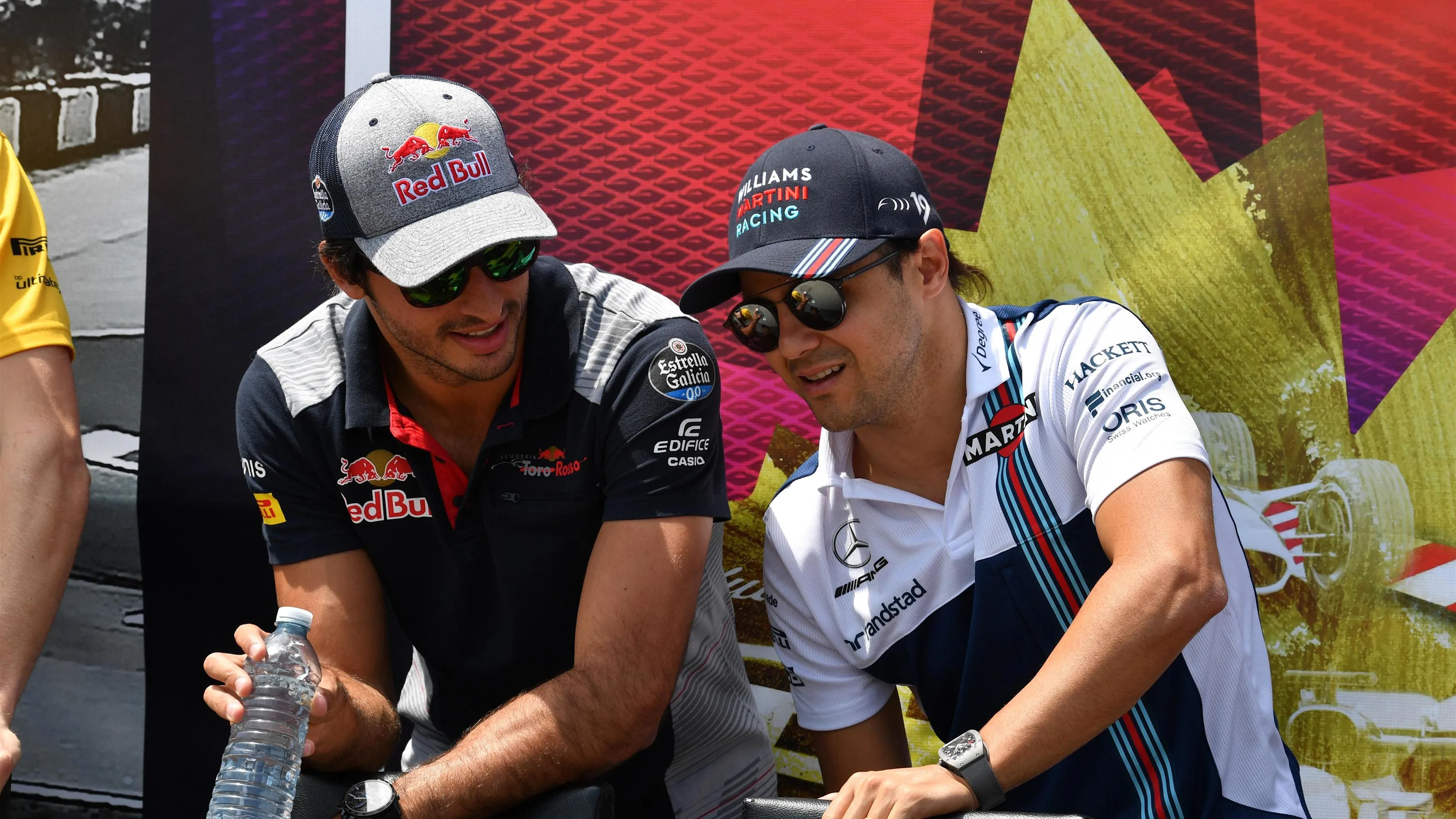 Carlos Sainz (ESP) Scuderia Toro Rosso and Felipe Massa (BRA) Williams at Formula One World Championship, Rd7, Canadian Grand Prix, Race, Montreal, Canada, Sunday 11 June 2017. © Sutton Motorsport Images