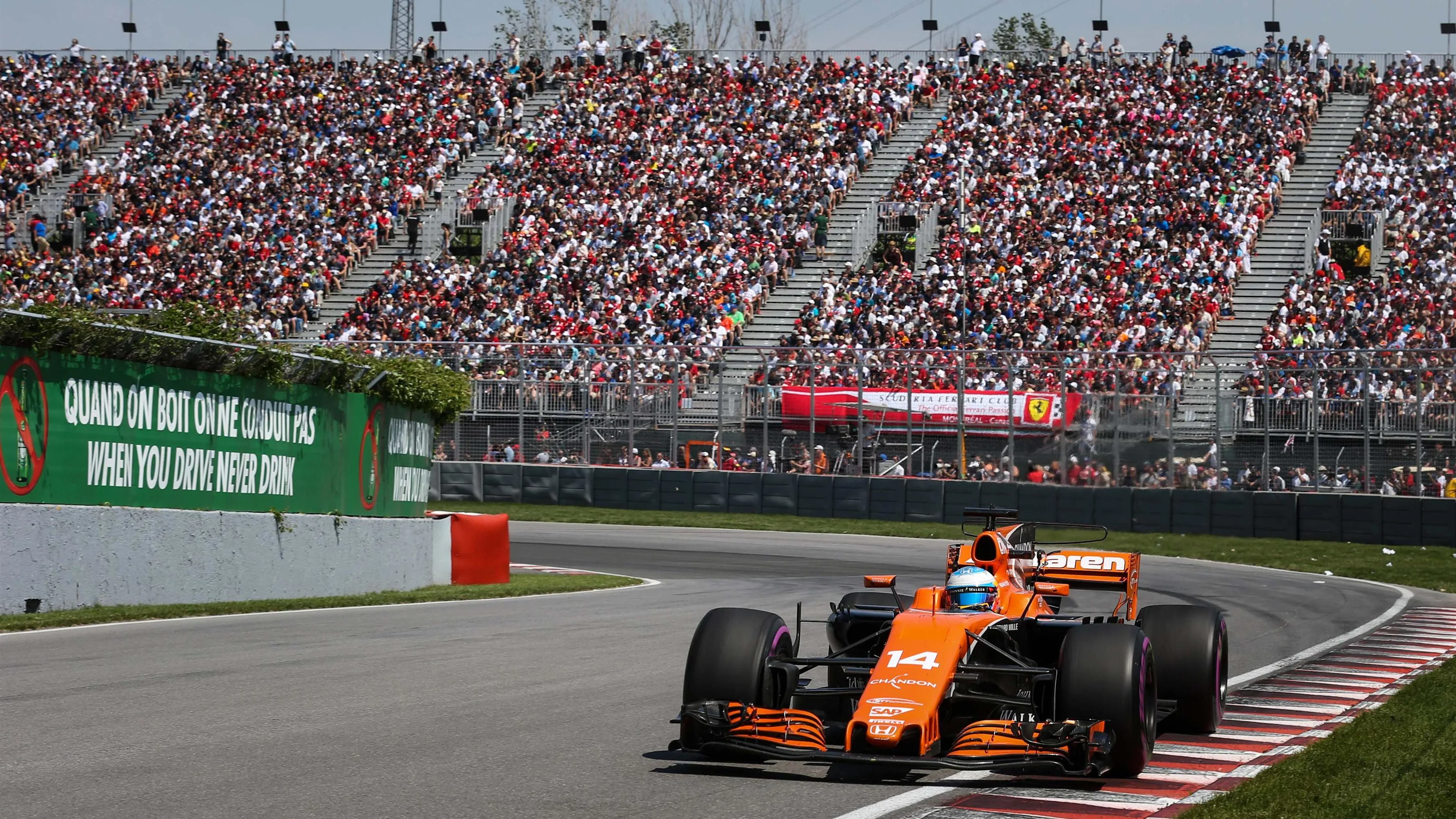 Fernando Alonso (ESP) McLaren MCL32 at Formula One World Championship, Rd7, Canadian Grand Prix,