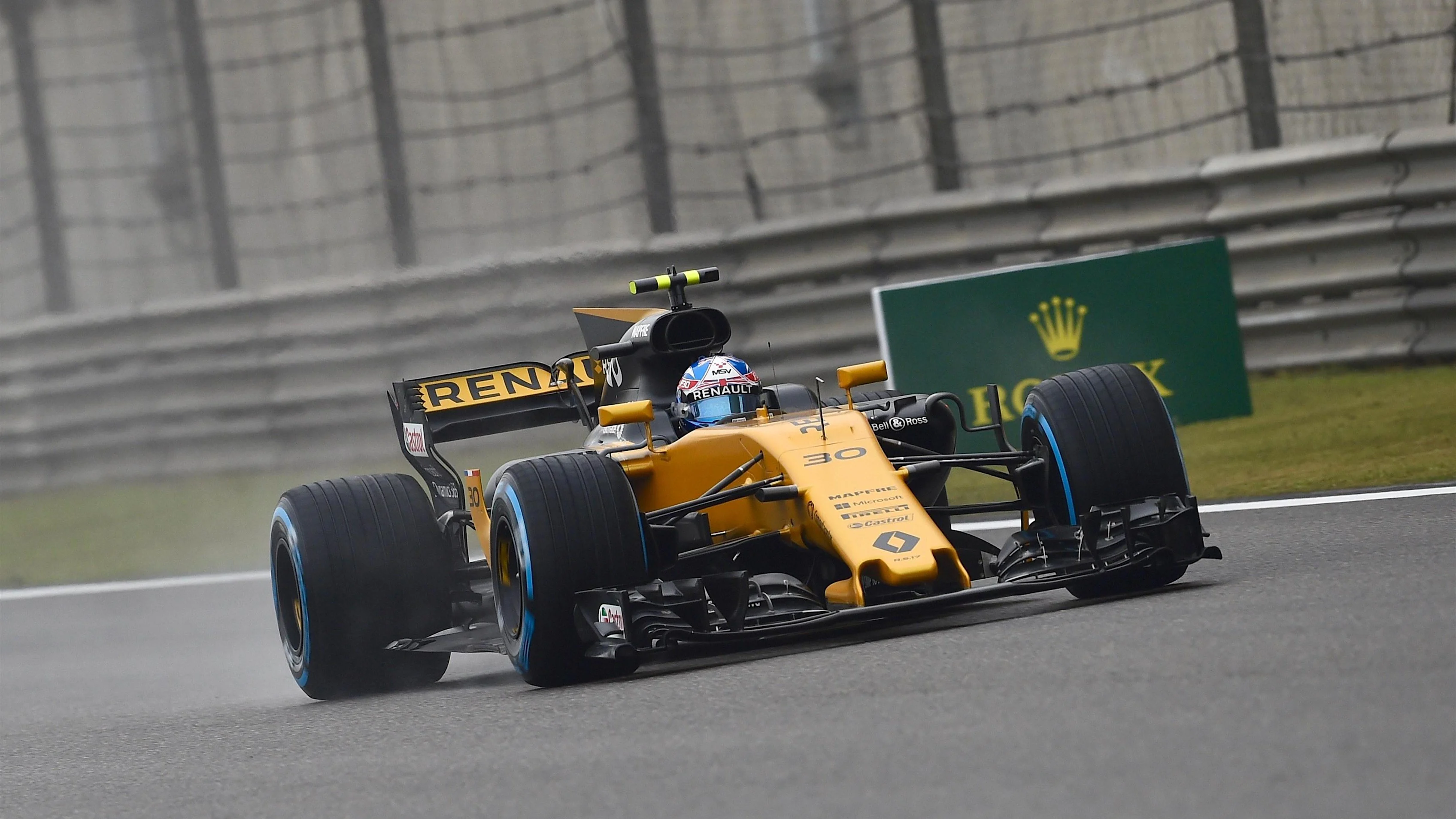 Jolyon Palmer (GBR) Renault Sport F1 Team RS17 at Formula One World Championship, Rd2, Chinese Grand Prix, Practice, Shanghai, China, Friday 7 April 2017. © Sutton Motorsport Images
