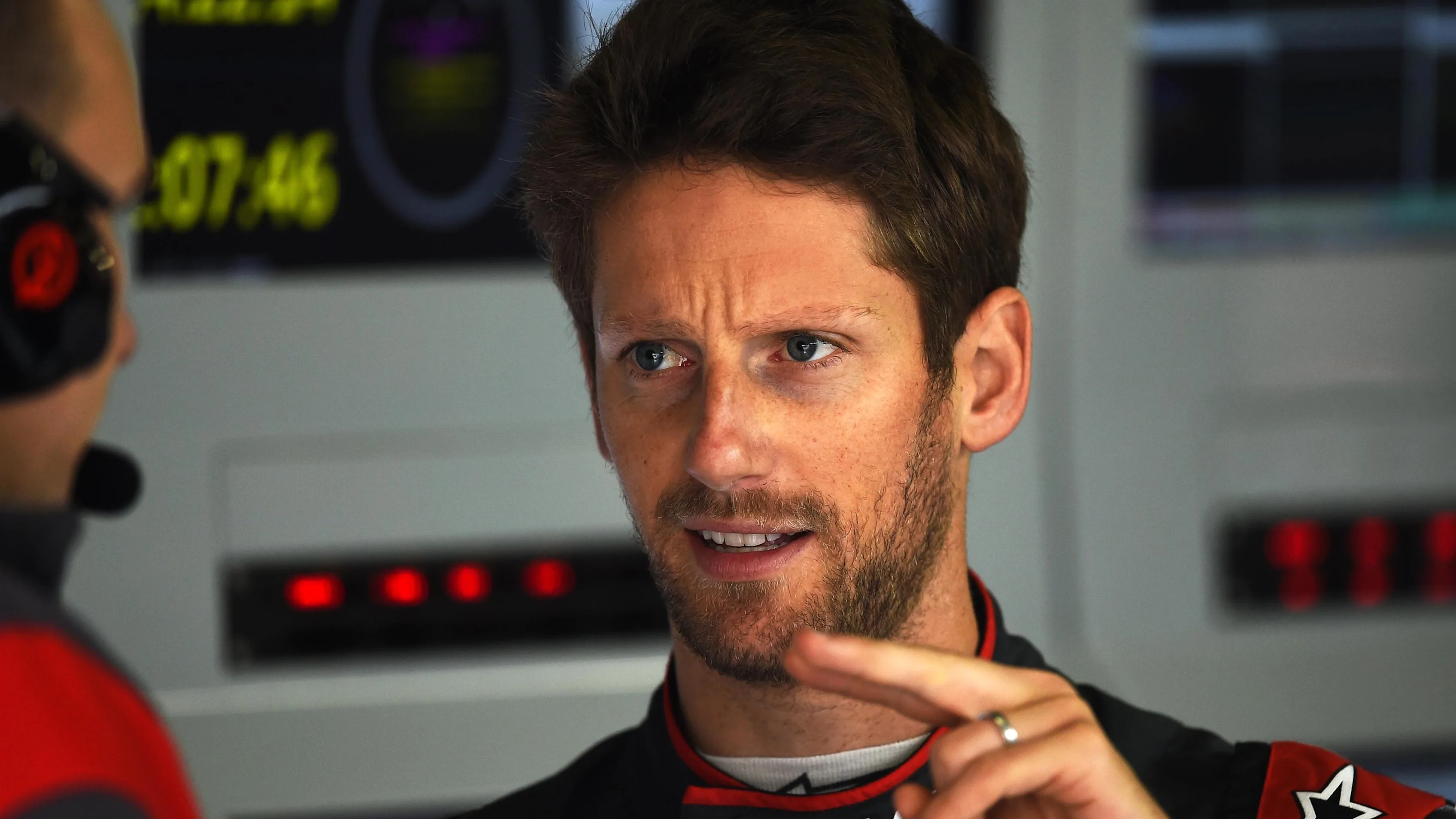 Romain Grosjean (FRA) Haas F1 at Formula One World Championship, Rd2, Chinese Grand Prix, Practice, Shanghai, China, Friday 7 April 2017. © Sutton Motorsport Images