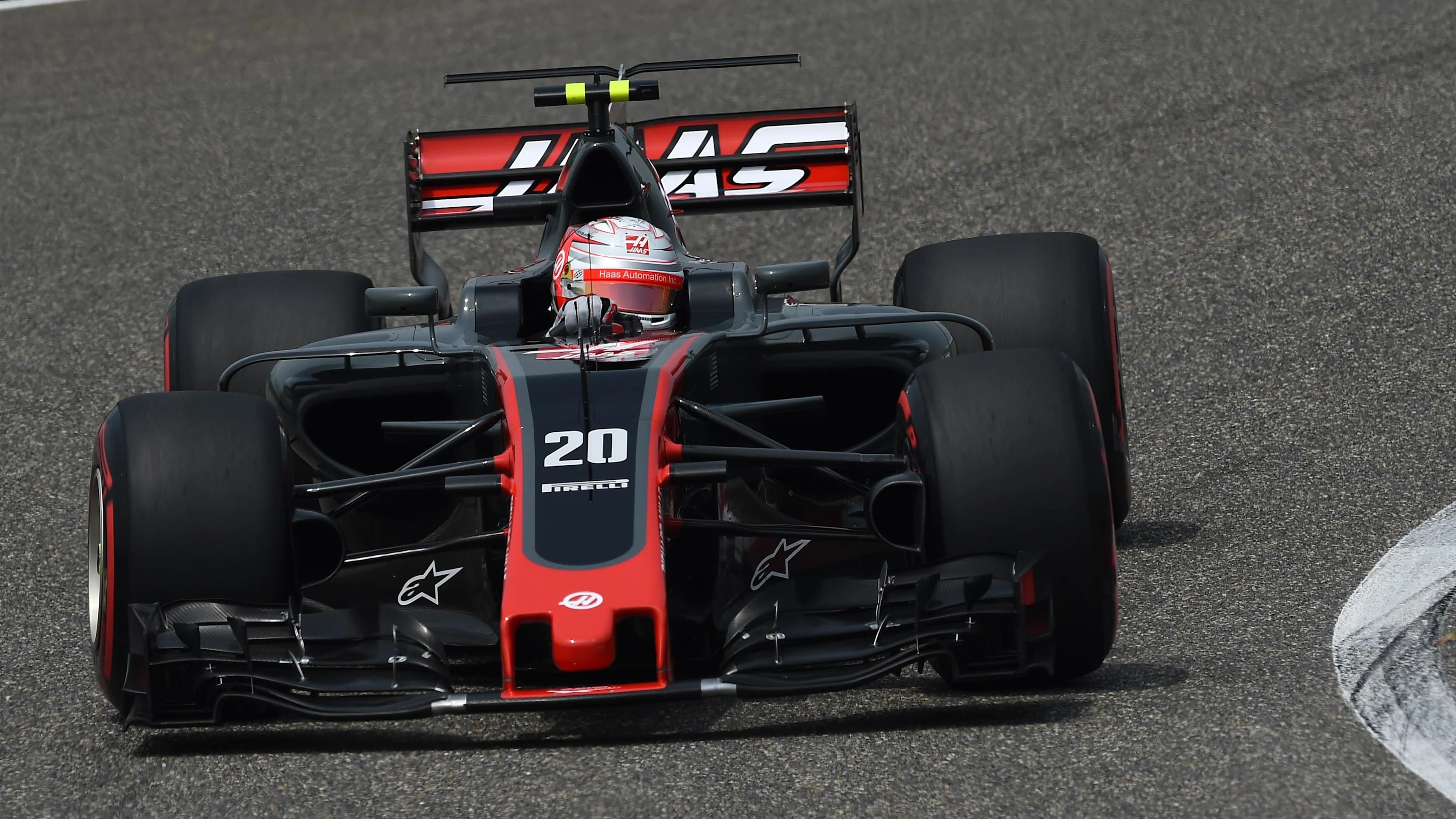 Kevin Magnussen (DEN) Haas VF-17 at Formula One World Championship, Rd2, Chinese Grand Prix, Qualifying, Shanghai, China, Saturday 8 April 2017. © Sutton Motorsport Images