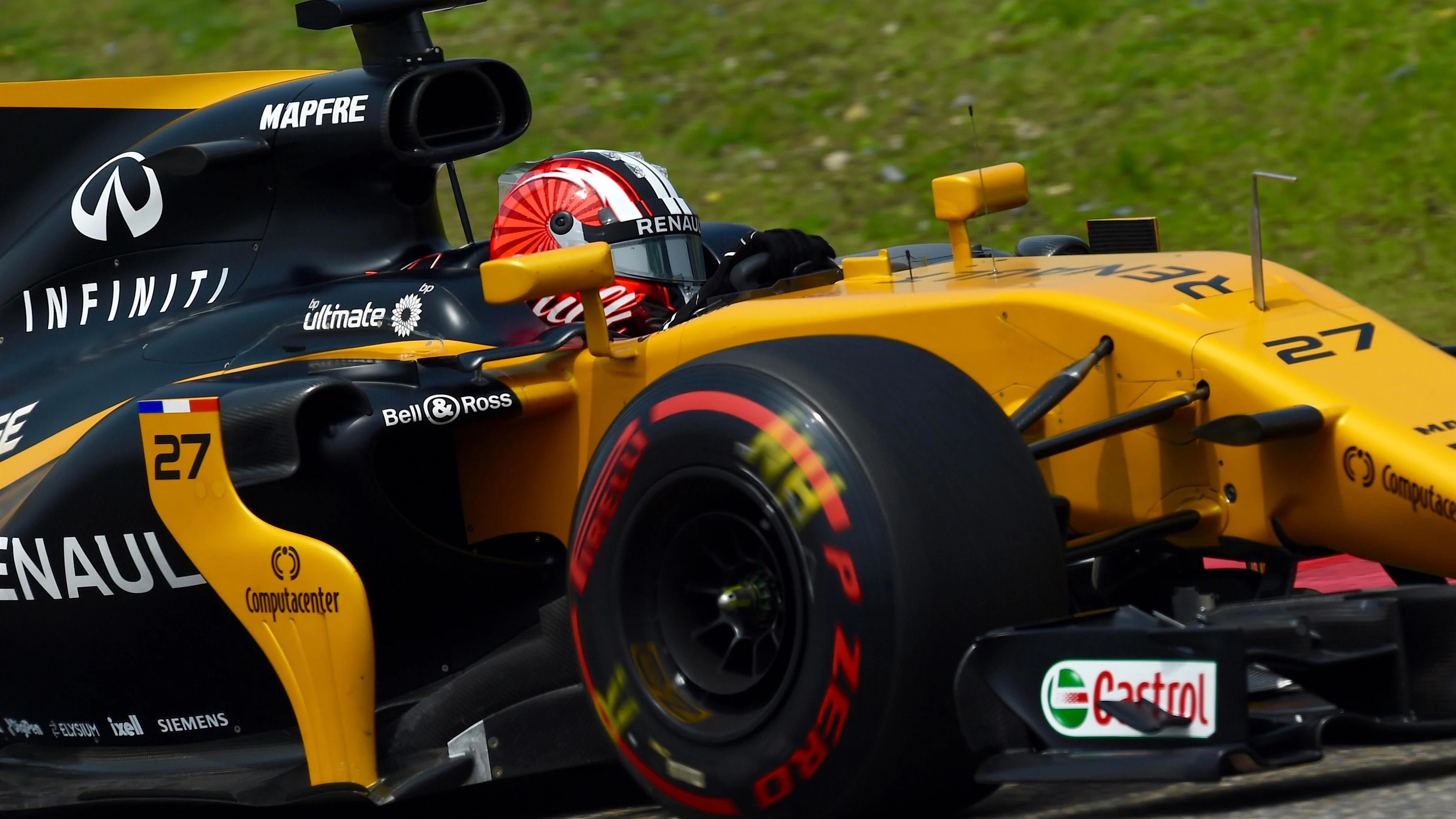 Nico Hulkenberg (GER) Renault Sport F1 Team RS17 at Formula One World Championship, Rd2, Chinese Grand Prix, Qualifying, Shanghai, China, Saturday 8 April 2017. © Sutton Motorsport Images