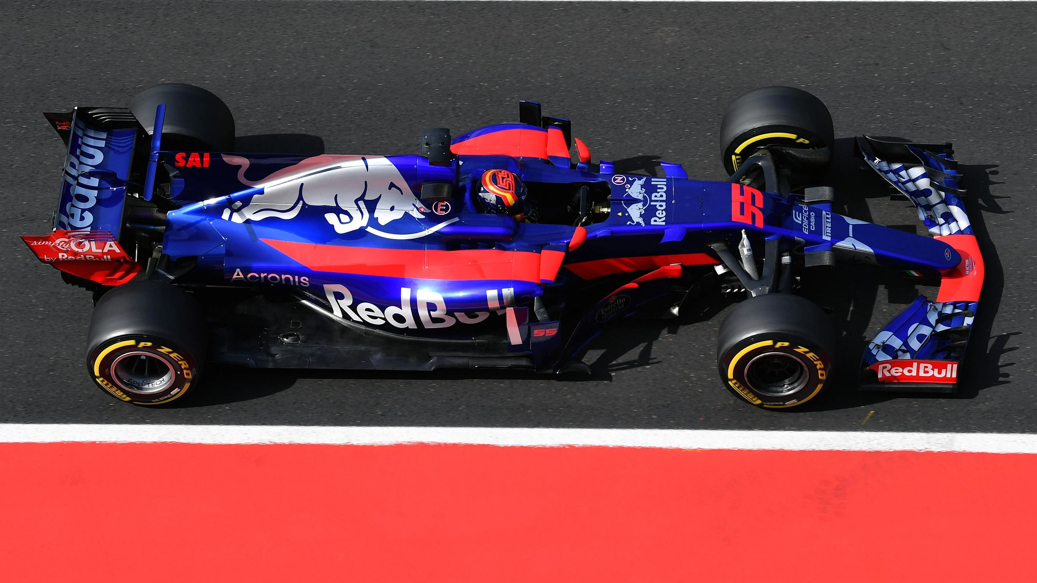 Carlos Sainz jr (ESP) Scuderia Toro Rosso STR12 at Formula One Testing, Day Two, Hungaroring,