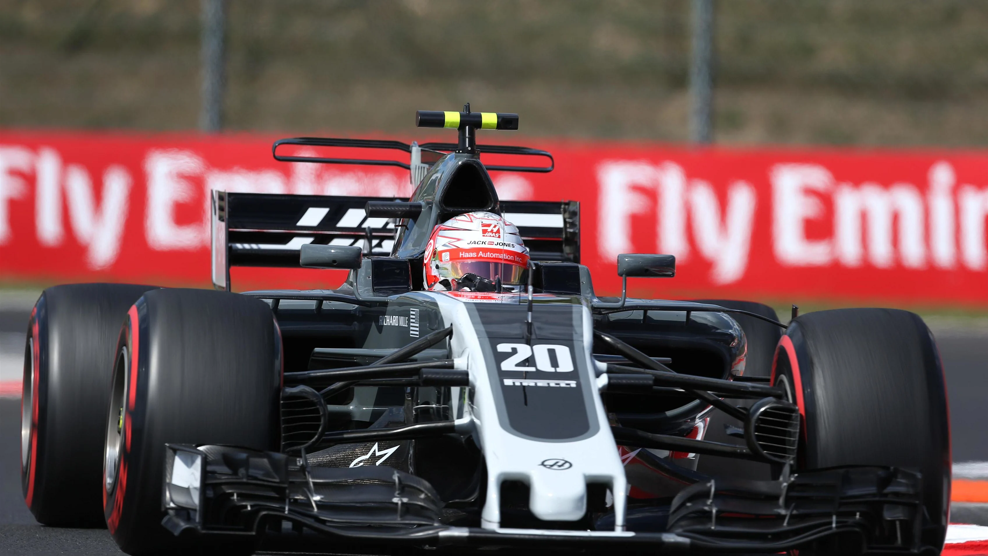 Kevin Magnussen (DEN) Haas VF-17 at Formula One World Championship, Rd11, Hungarian Grand Prix, Practice, Hungaroring, Hungary, Friday 28 July 2017. © Sutton Images