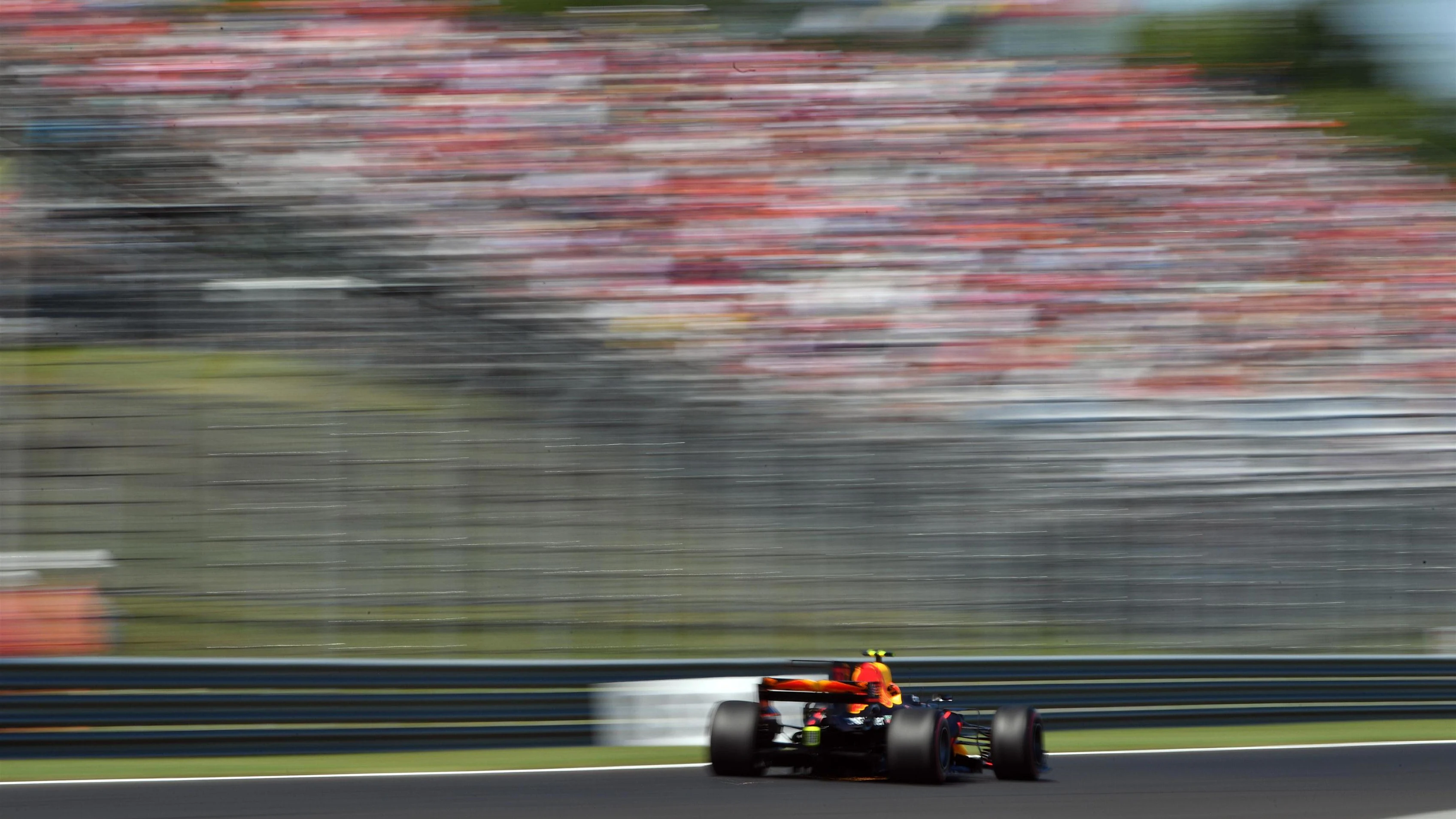 Max Verstappen (NED) Red Bull Racing RB13 at Formula One World Championship, Rd11, Hungarian Grand Prix, Qualifying, Hungaroring, Hungary, Saturday 29 July 2017. © Sutton Images