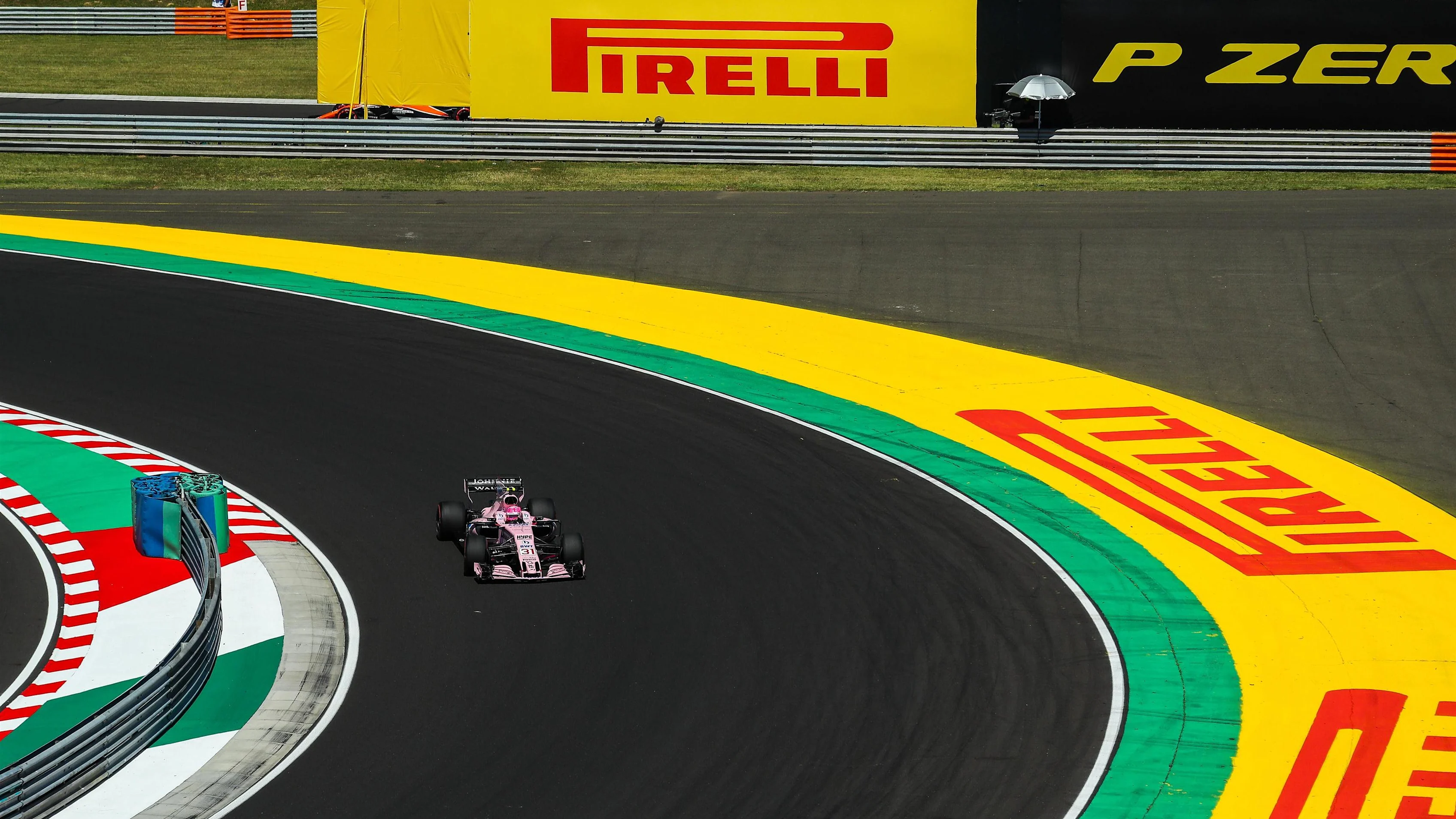 Esteban Ocon (FRA) Force India VJM10 at Formula One World Championship, Rd11, Hungarian Grand Prix, Qualifying, Hungaroring, Hungary, Saturday 29 July 2017. © Sutton Images