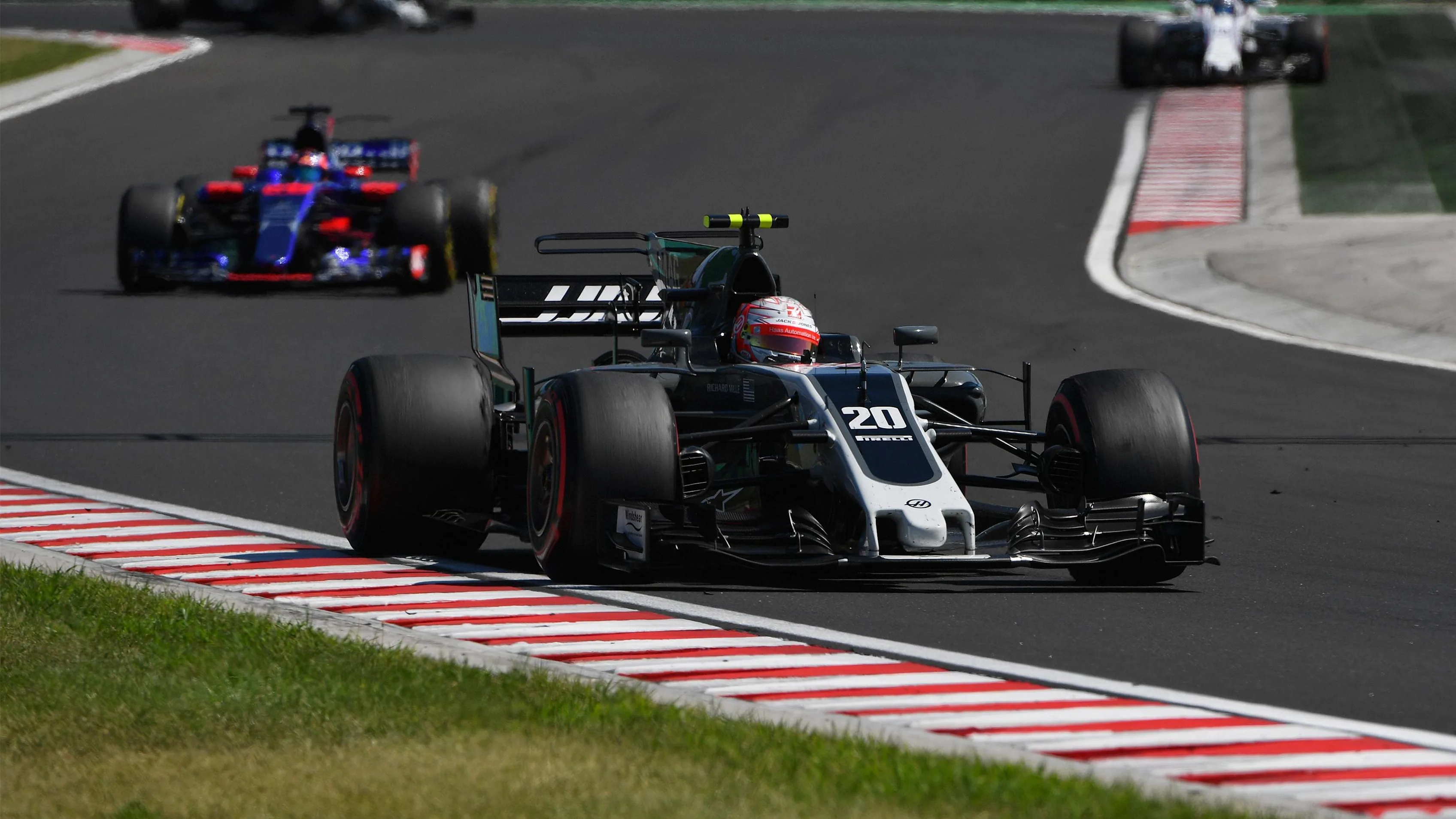 Kevin Magnussen (DEN) Haas VF-17 at Formula One World Championship, Rd11, Hungarian Grand Prix,